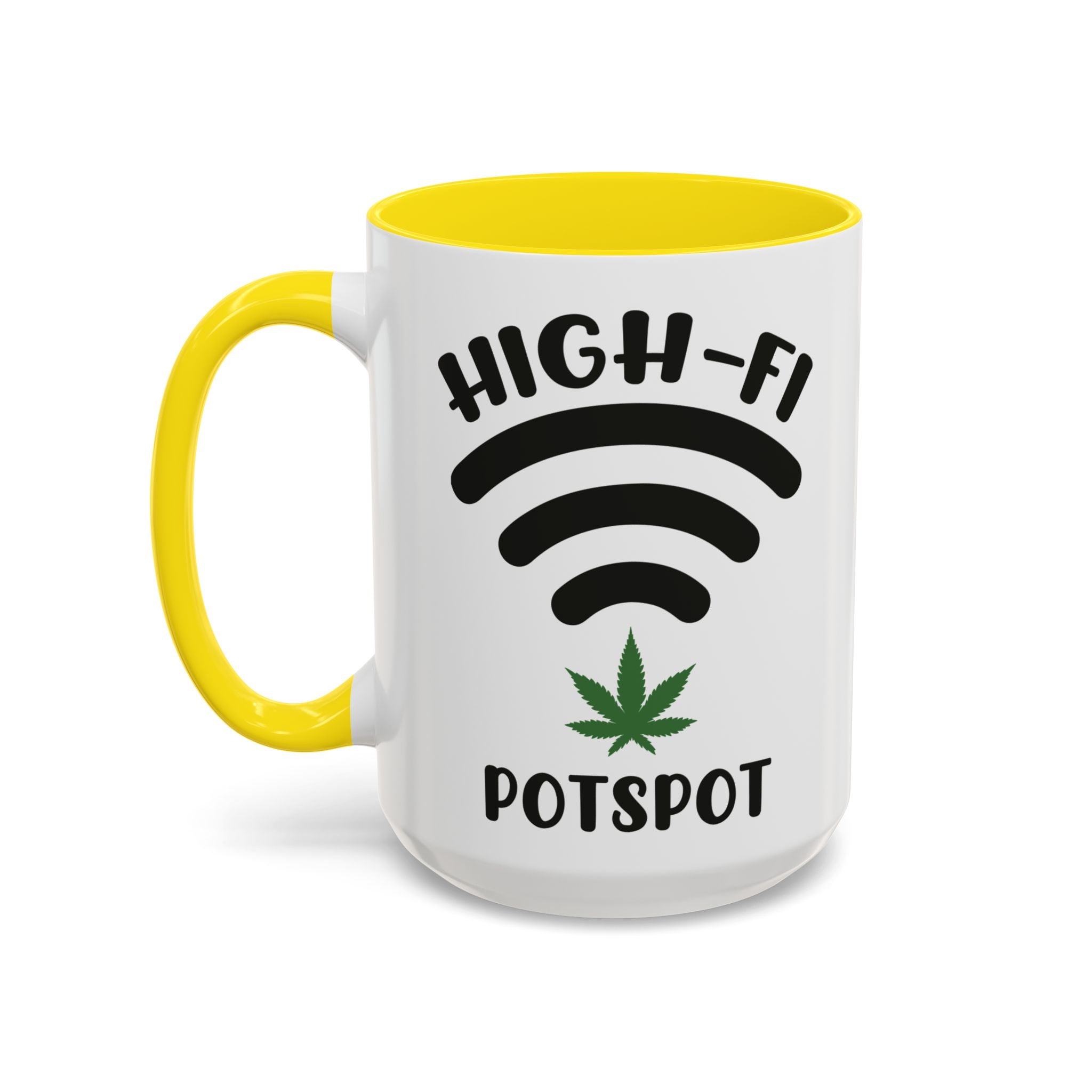 High - Fi Potspot 420 - Friendly Pun Gift Mug - Saunni Bee - Mug
