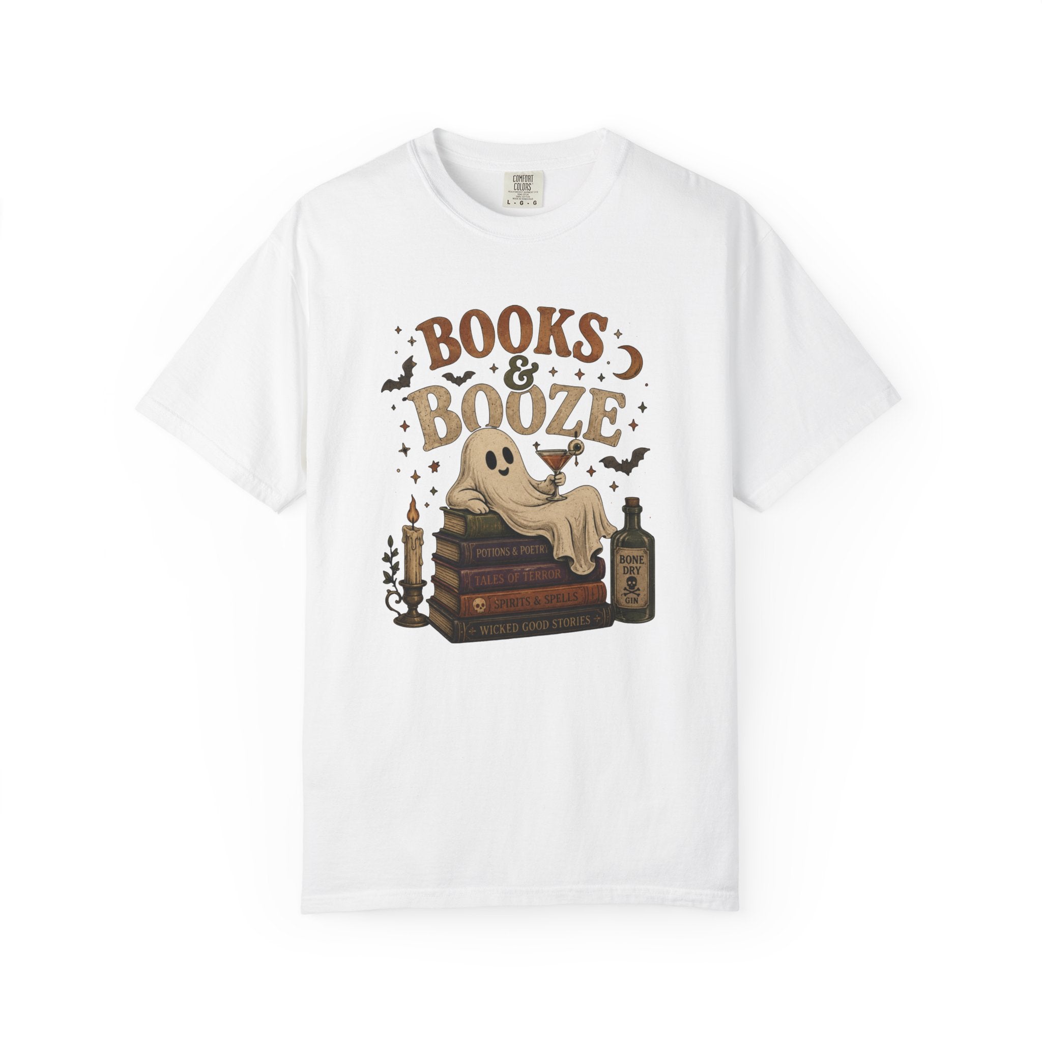 Books & Booze Halloween Shirt