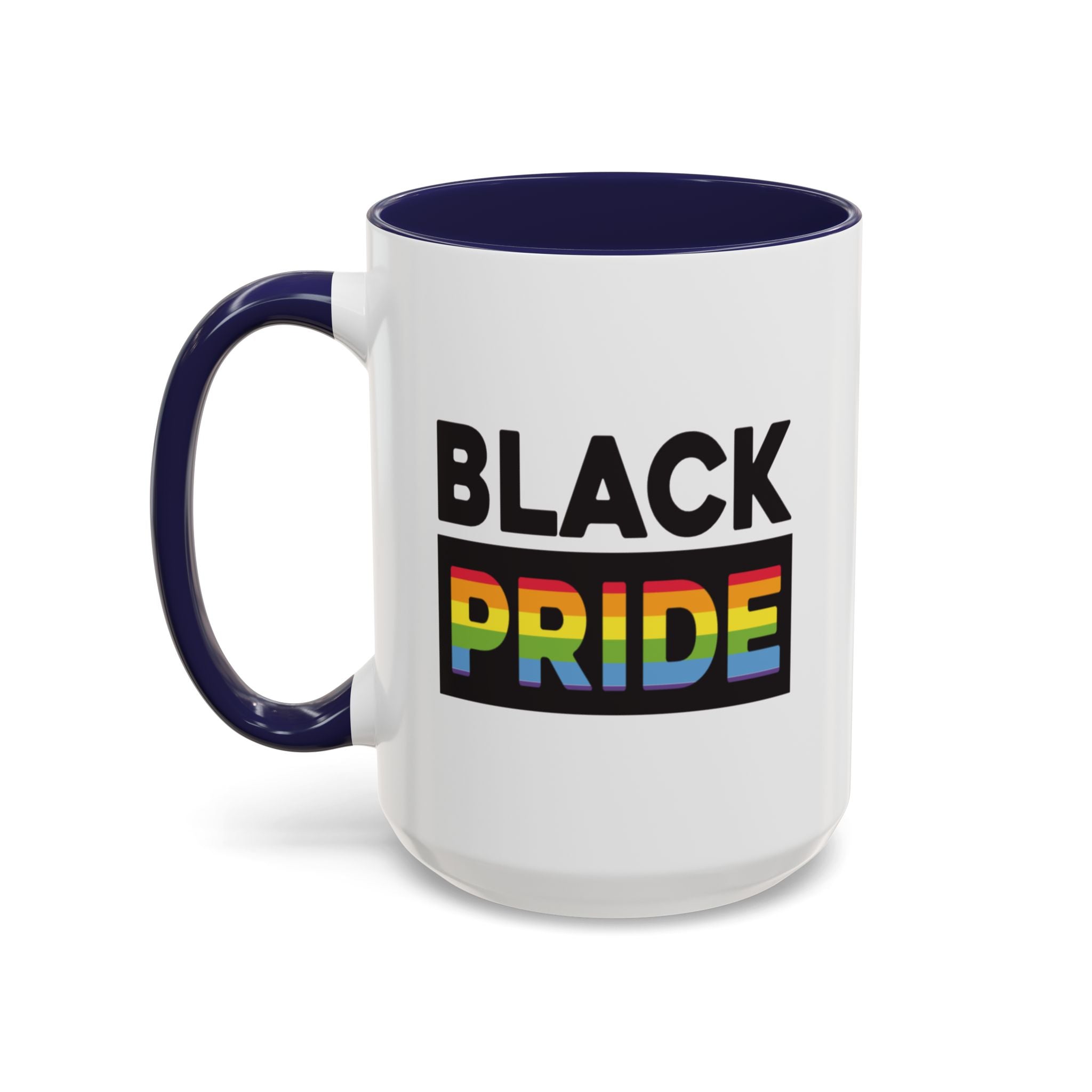 Black Pride Mug – LGBTQ+ Rainbow Coffee Mug - Saunni Bee - Pride
