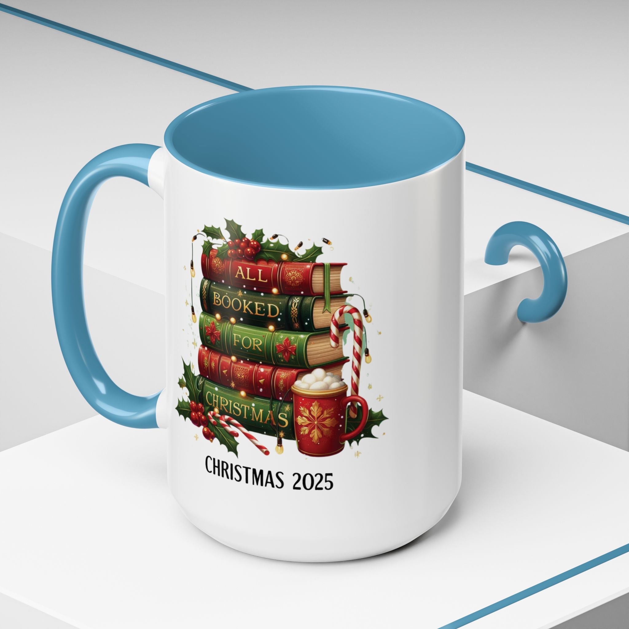 All Booked for Christmas Mug – Christmas 2025 Edition - Saunni Bee - Christmas