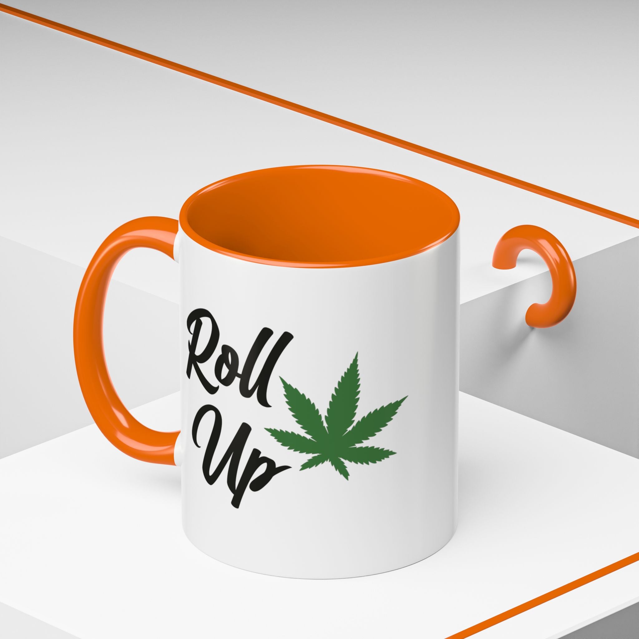 Roll Up Weed Coffee Mug - Saunni Bee - 420 Friendly
