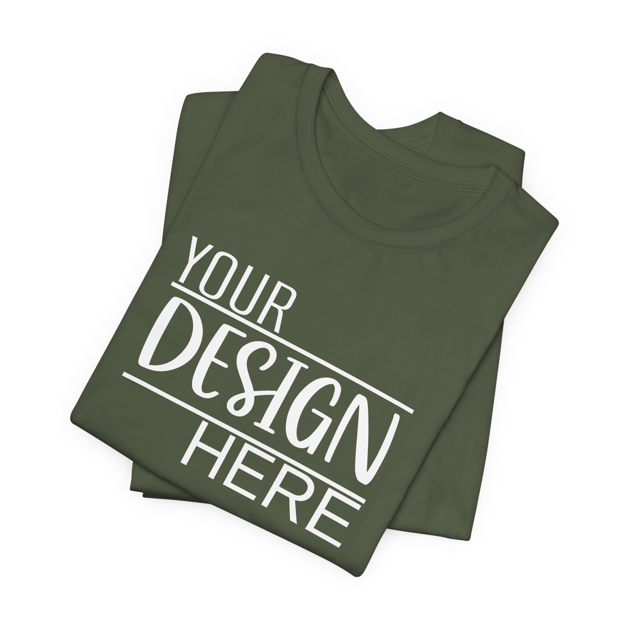 Classic 'Your Design Here' Short Sleeve Tee