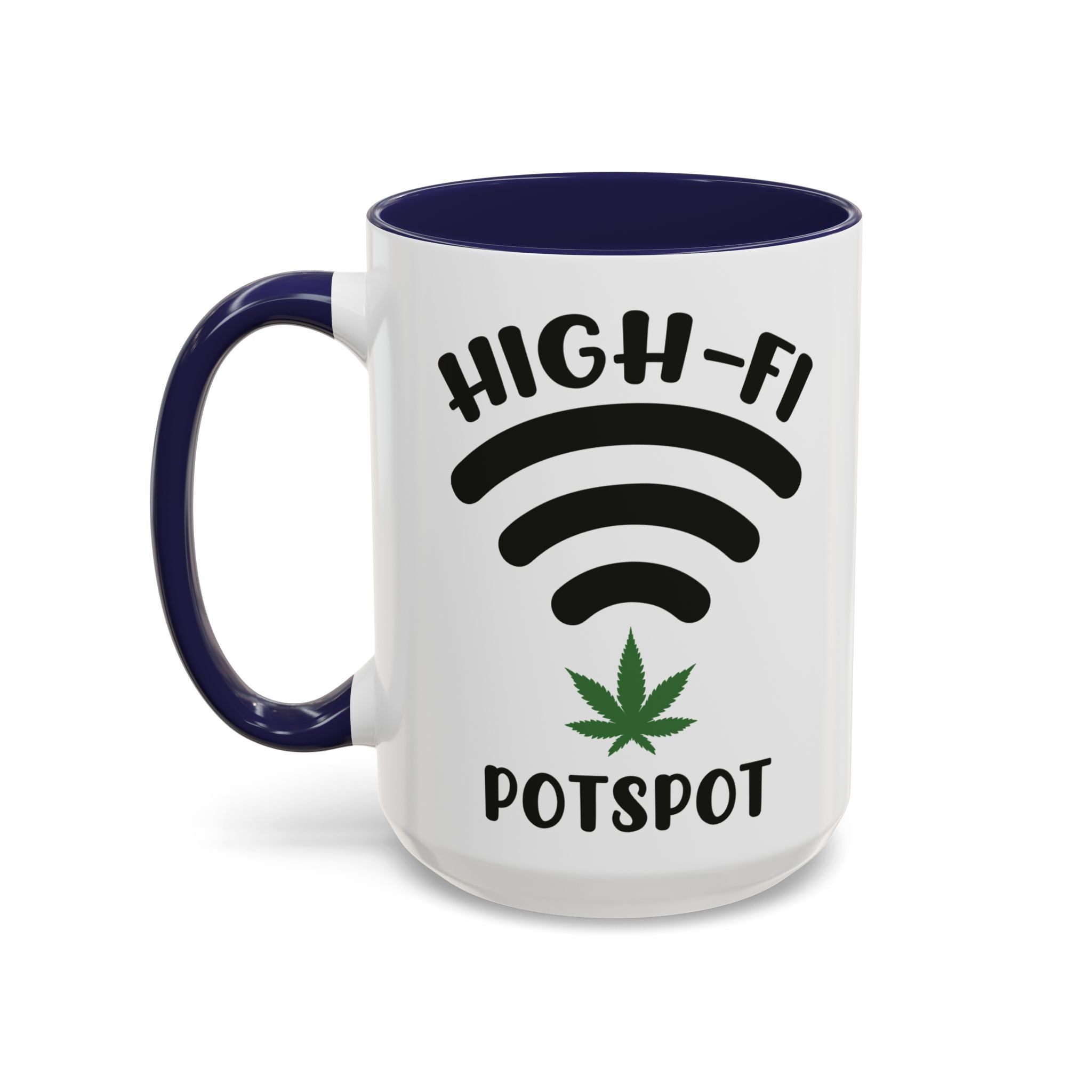 High - Fi Potspot 420 - Friendly Pun Gift Mug - Saunni Bee - Mug