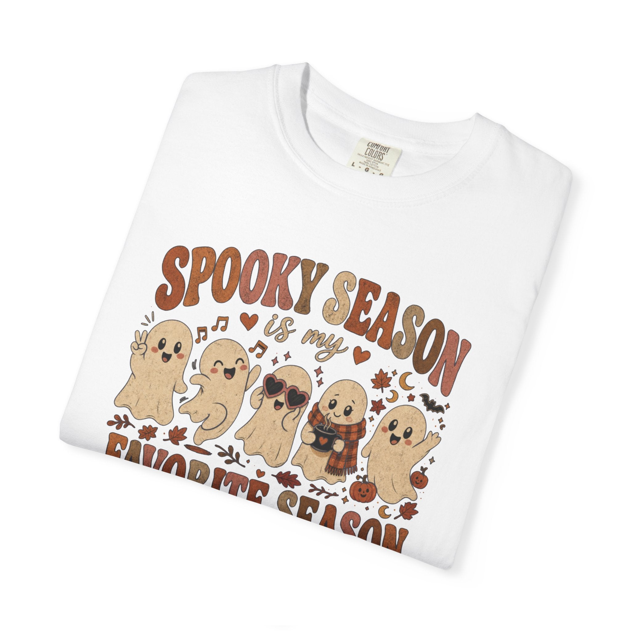 Spooky Season Is My Favorite Season Cute Halloween T- Shirt