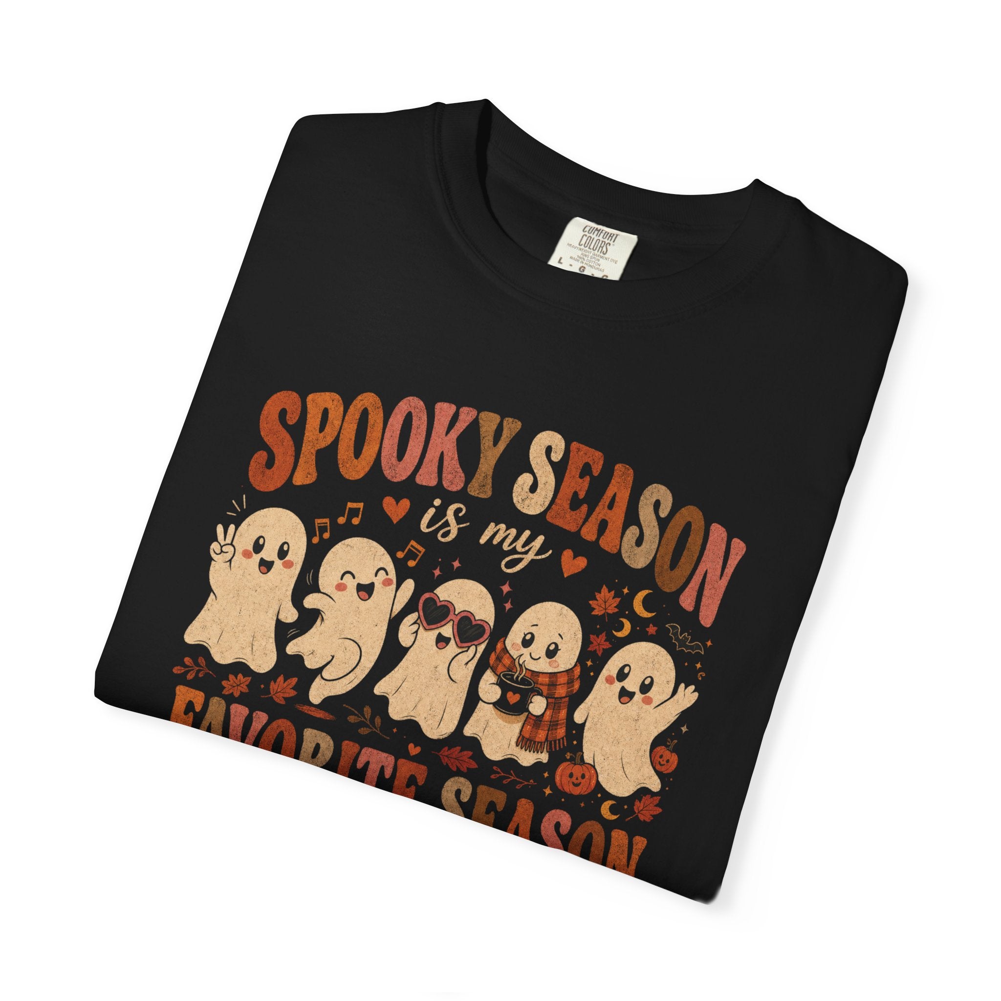 Spooky Season Is My Favorite Season Cute Halloween T- Shirt