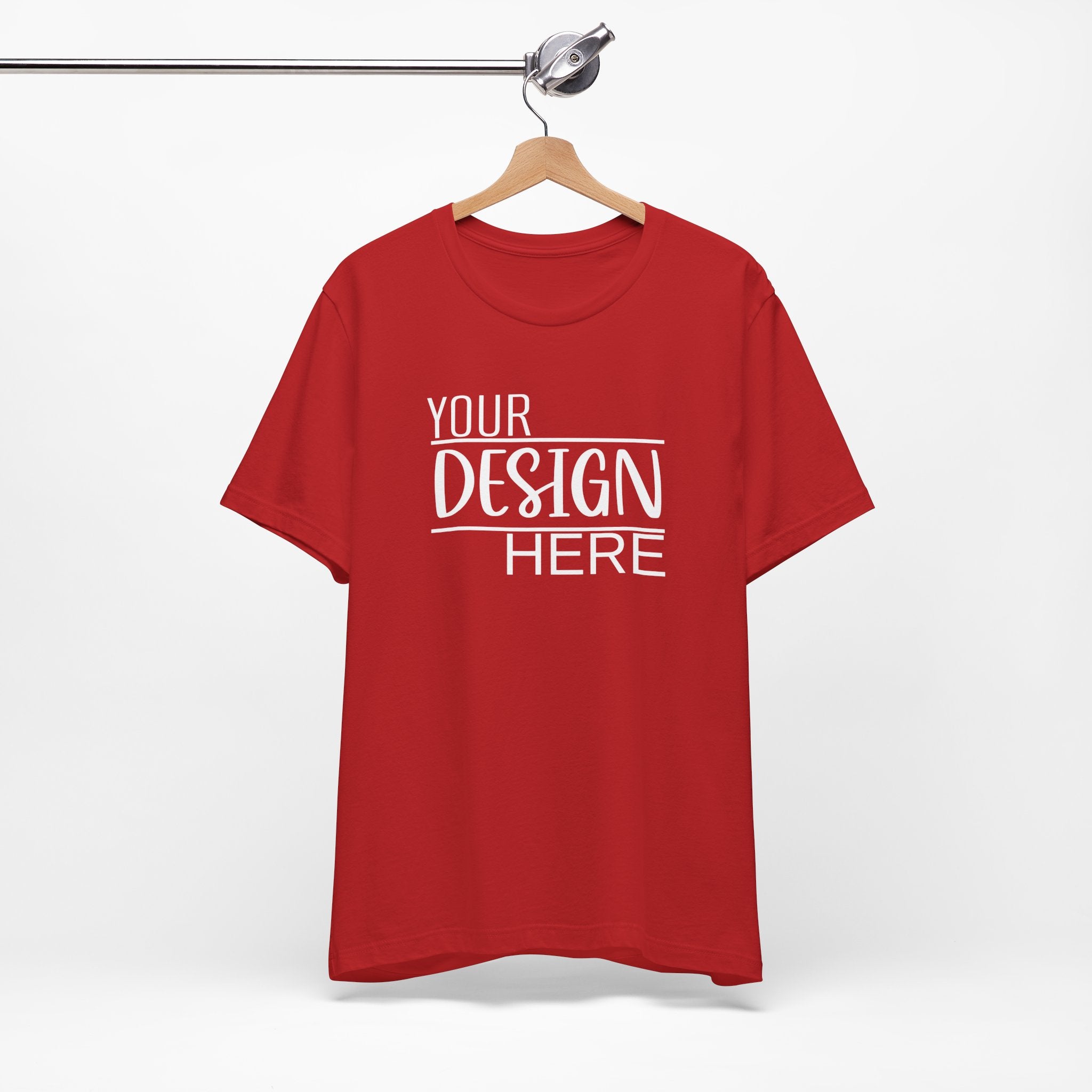 Classic 'Your Design Here' Short Sleeve Tee