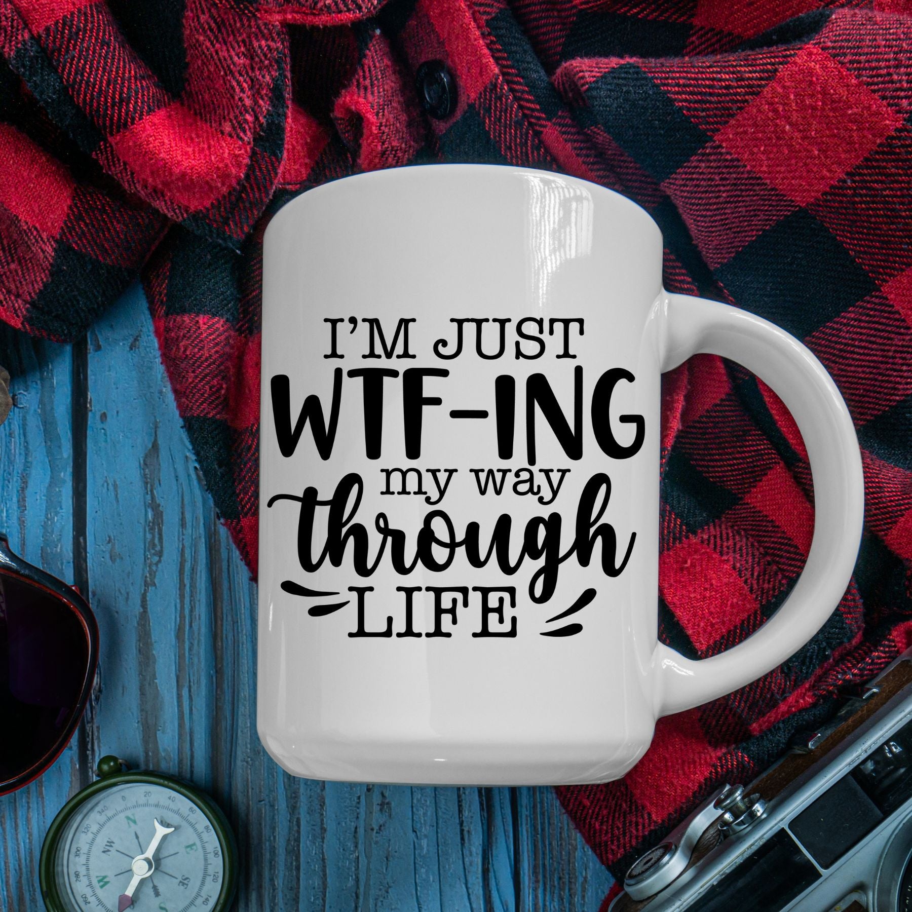 WTF-ing Through Life Mug
