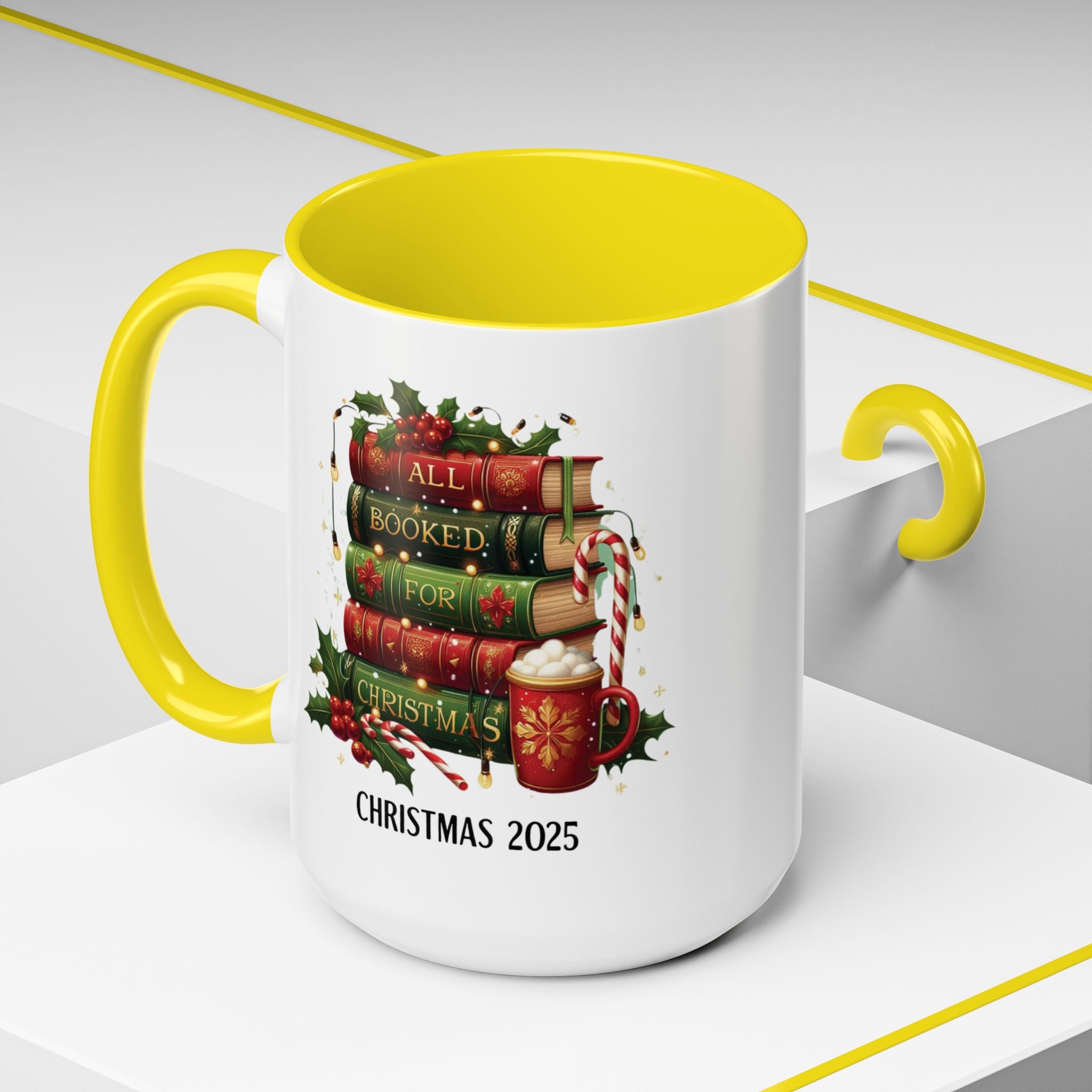 All Booked for Christmas Mug – Christmas 2025 Edition - Saunni Bee - Christmas