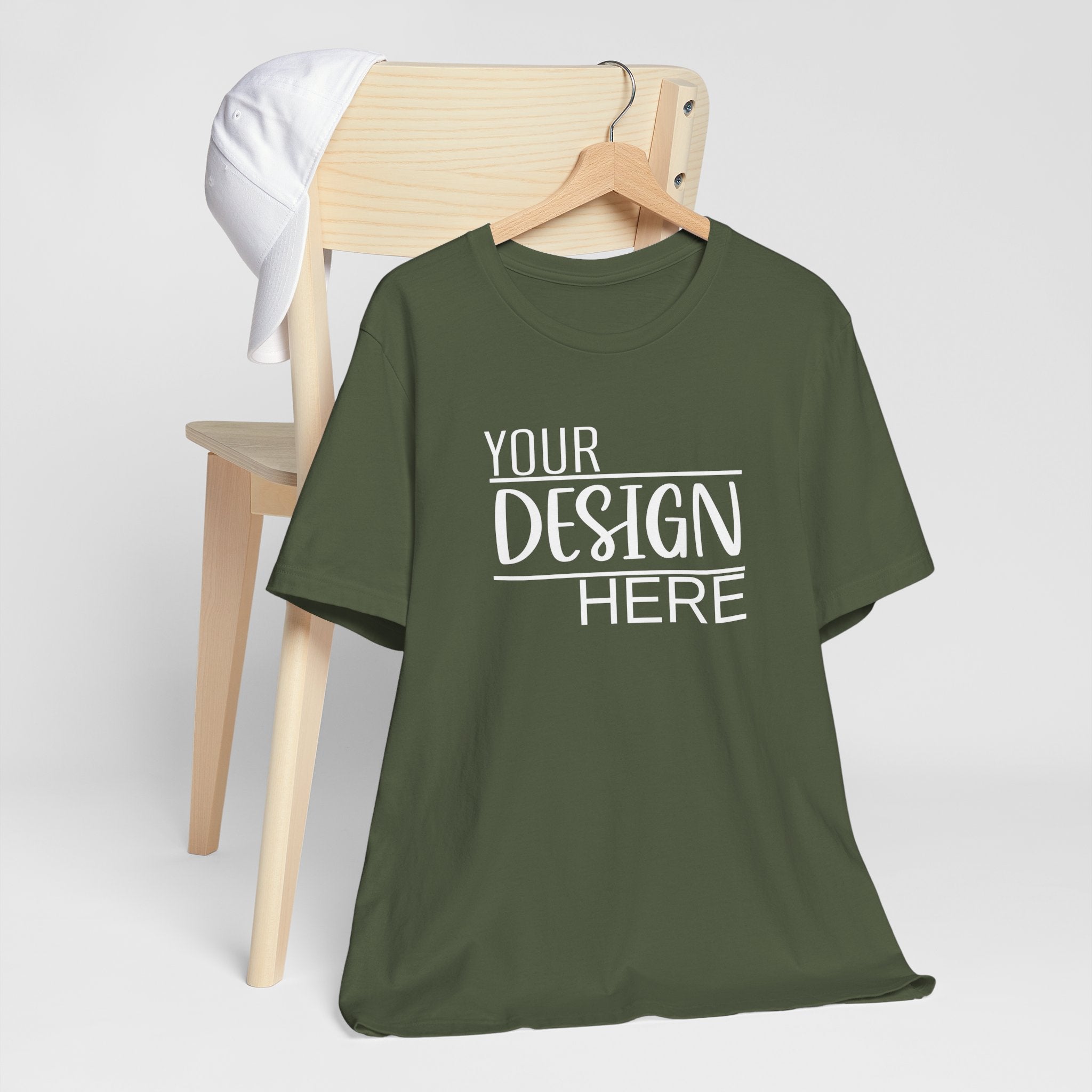 Classic 'Your Design Here' Short Sleeve Tee