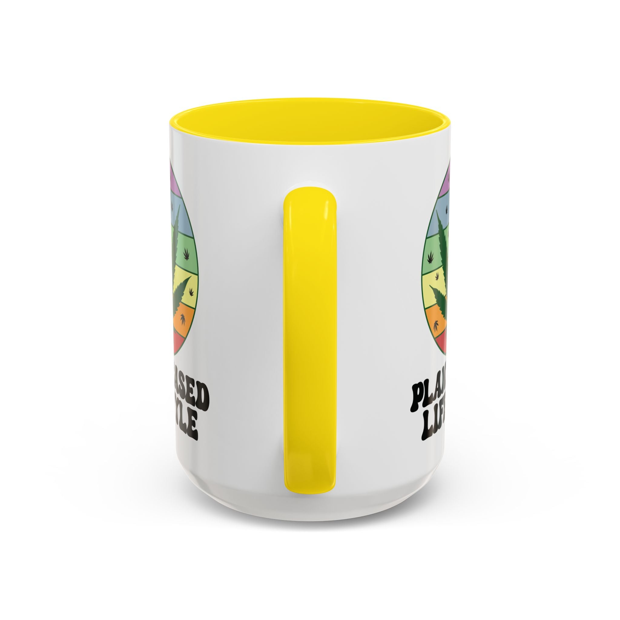 Plant-Based Lifestyle Retro Weed Pun Mug