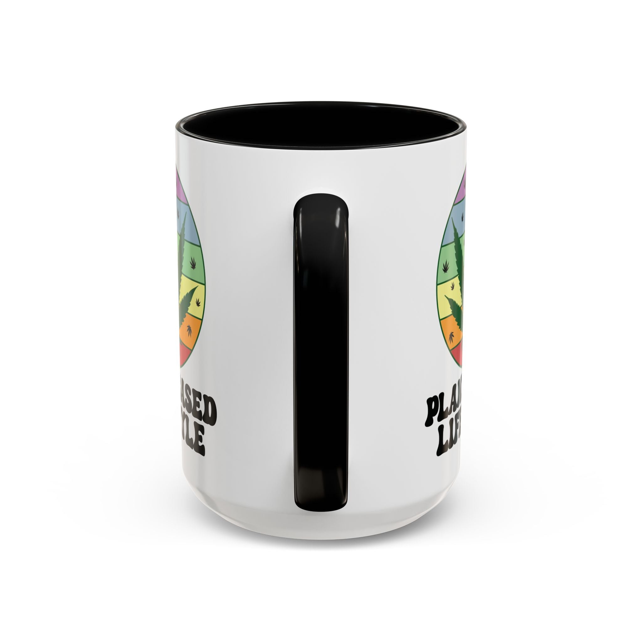Plant-Based Lifestyle Retro Weed Pun Mug