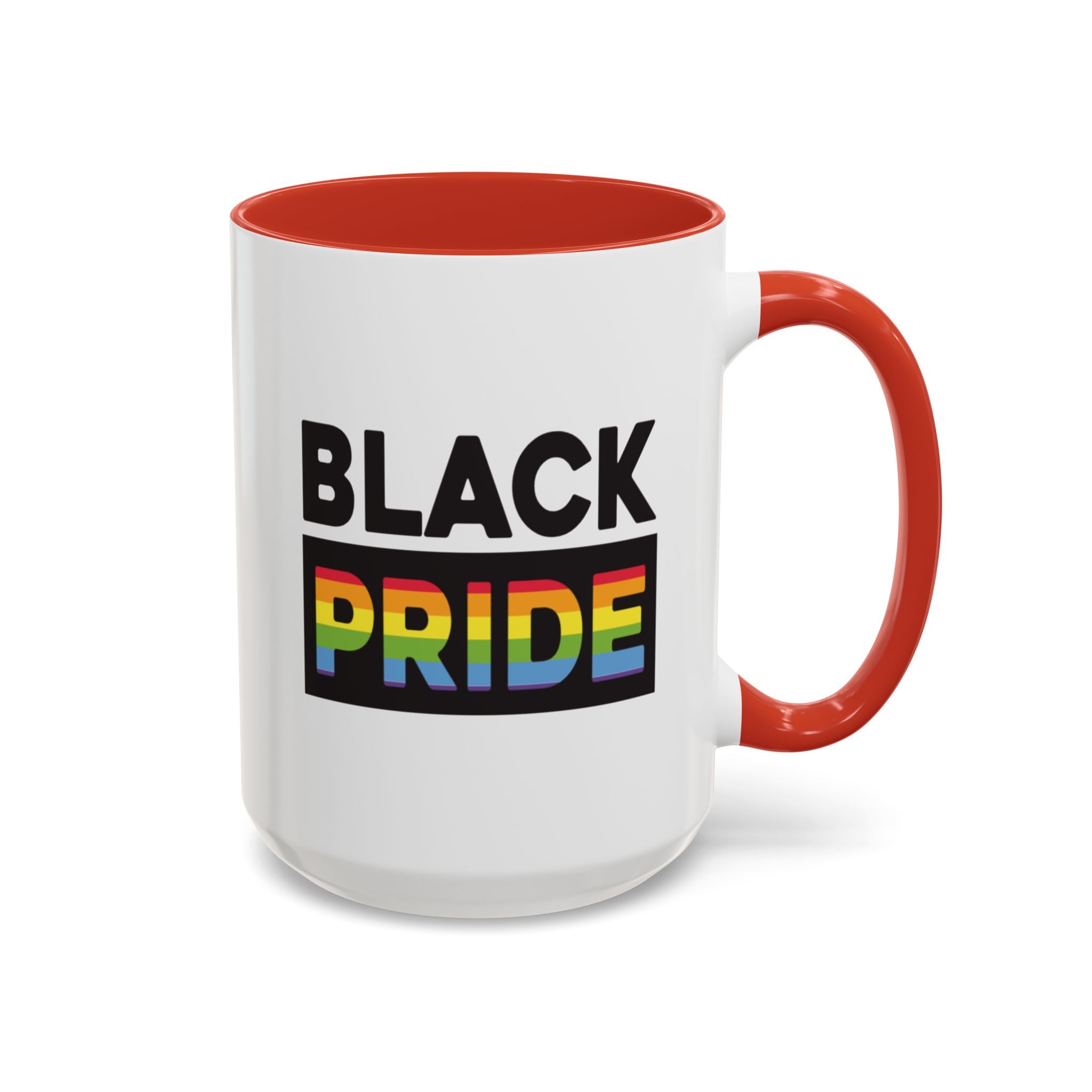 Black Pride Mug – LGBTQ+ Rainbow Coffee Mug - Saunni Bee - Pride