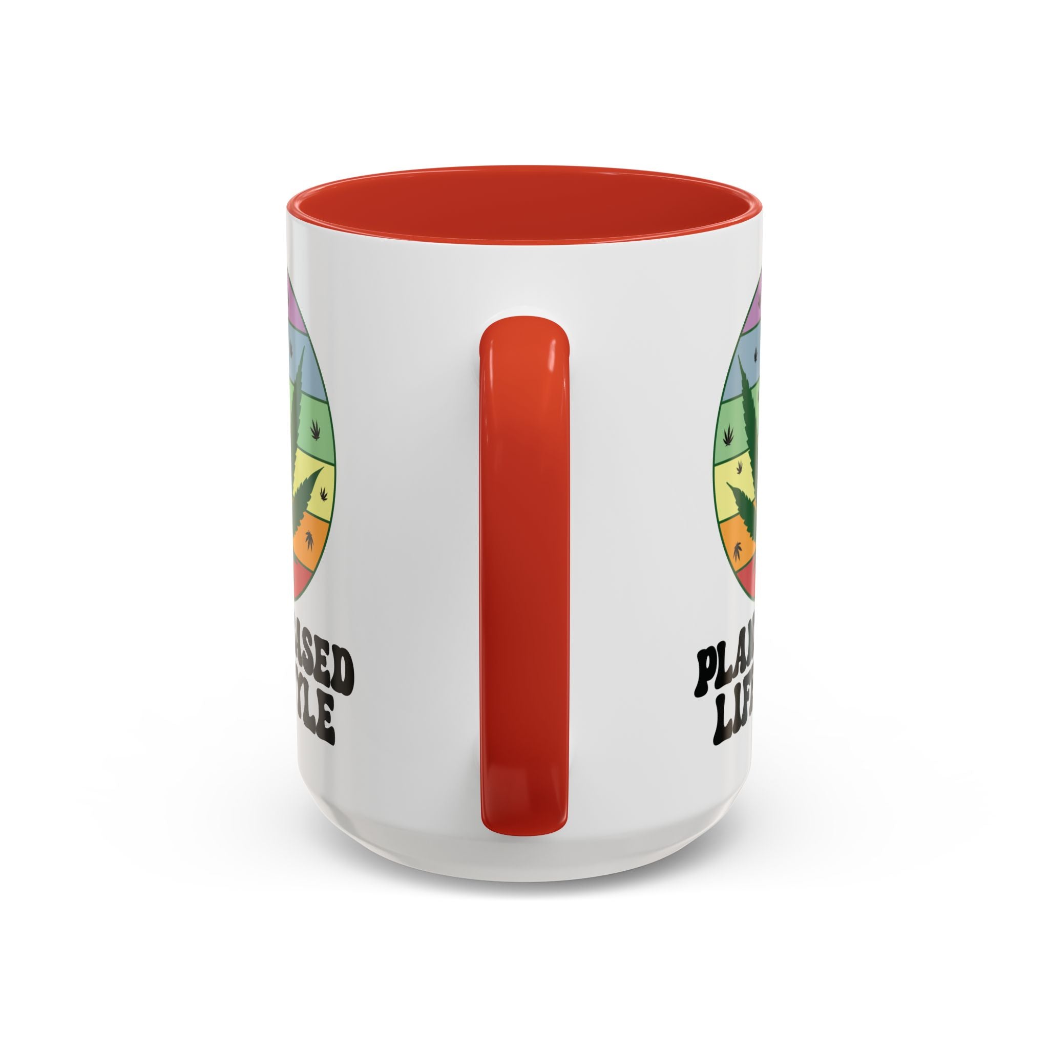 Plant-Based Lifestyle Retro Weed Pun Mug