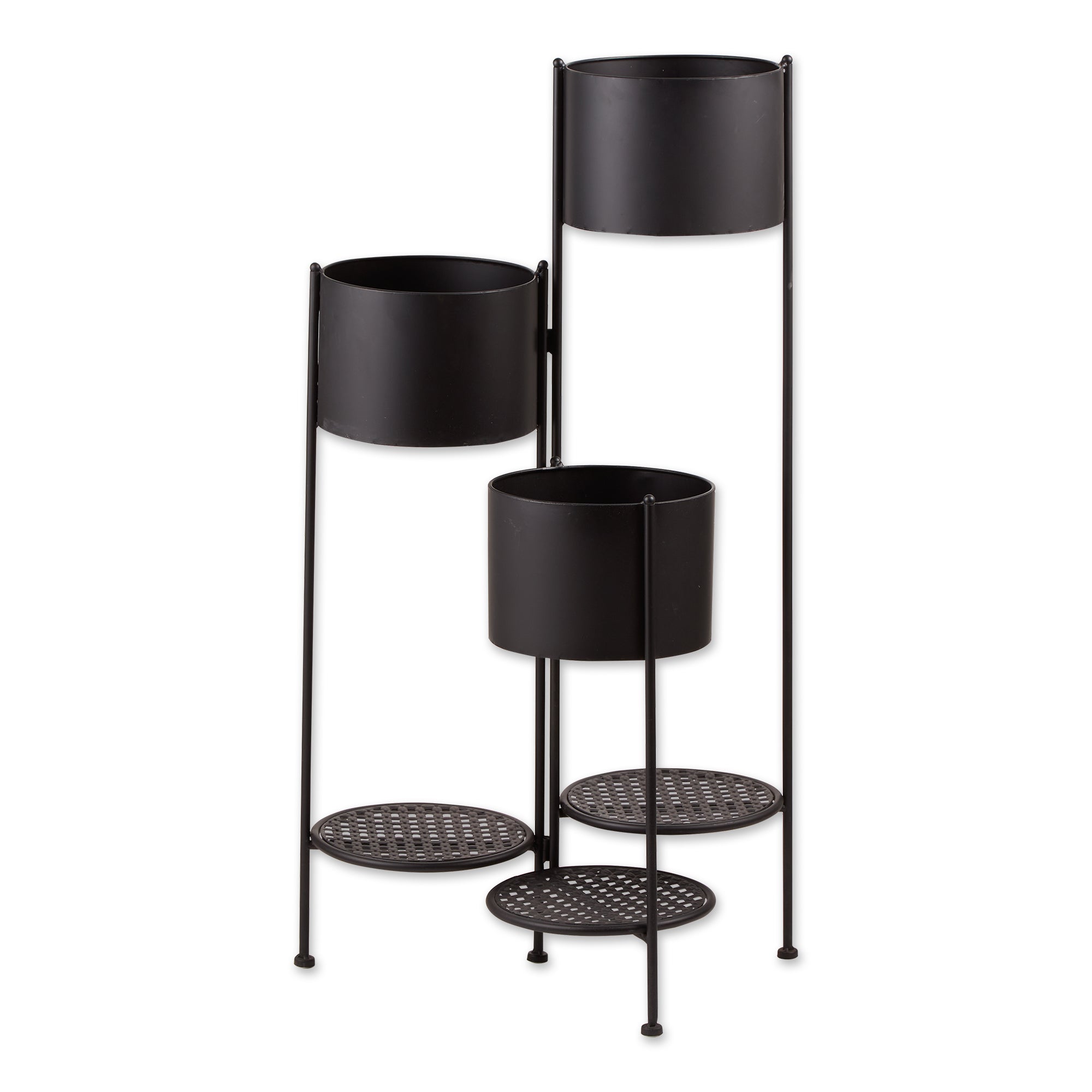 3-Tier Barrel Bucket Plant Stand | Indoor Outdoor Planter