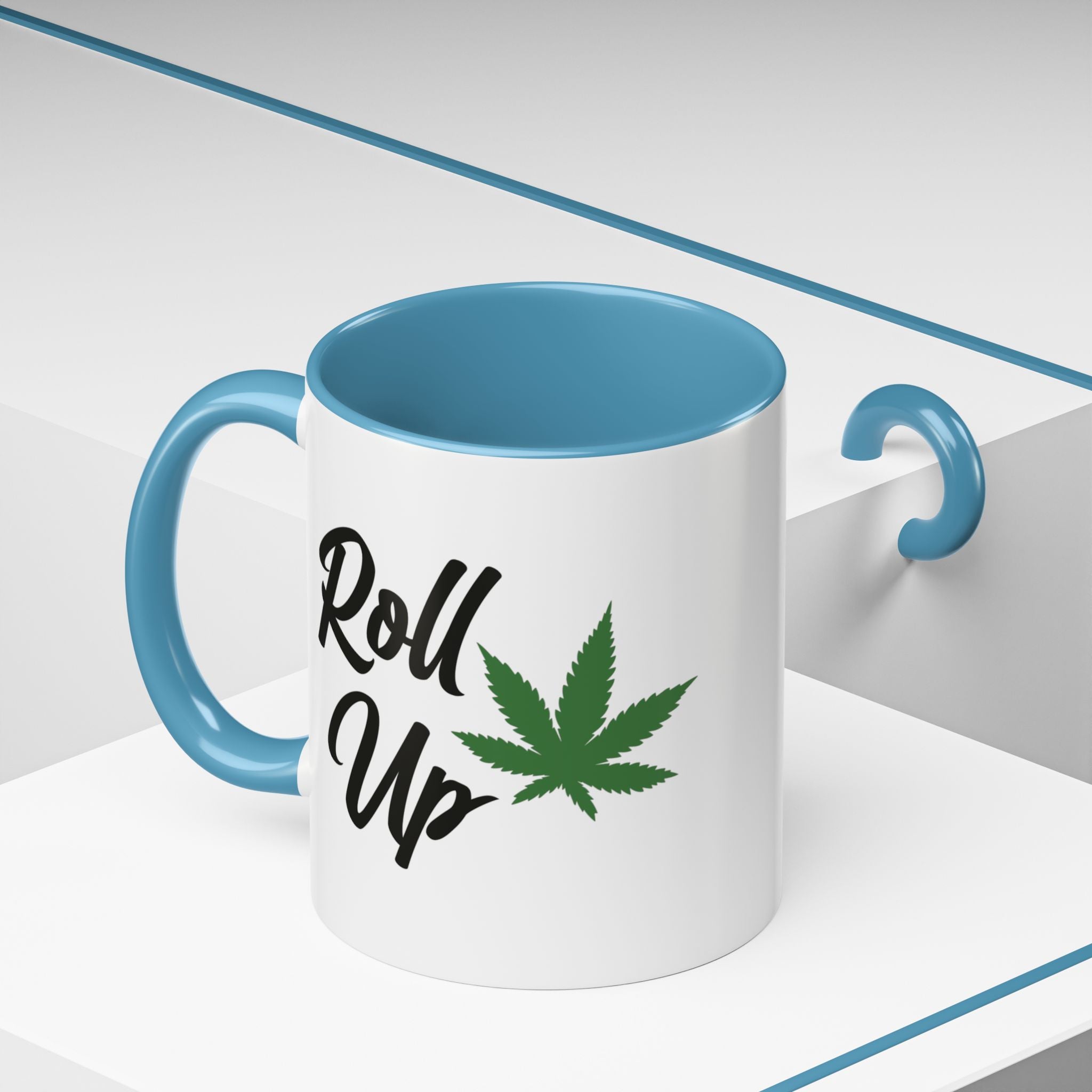 Roll Up Weed Coffee Mug - Saunni Bee - 420 Friendly