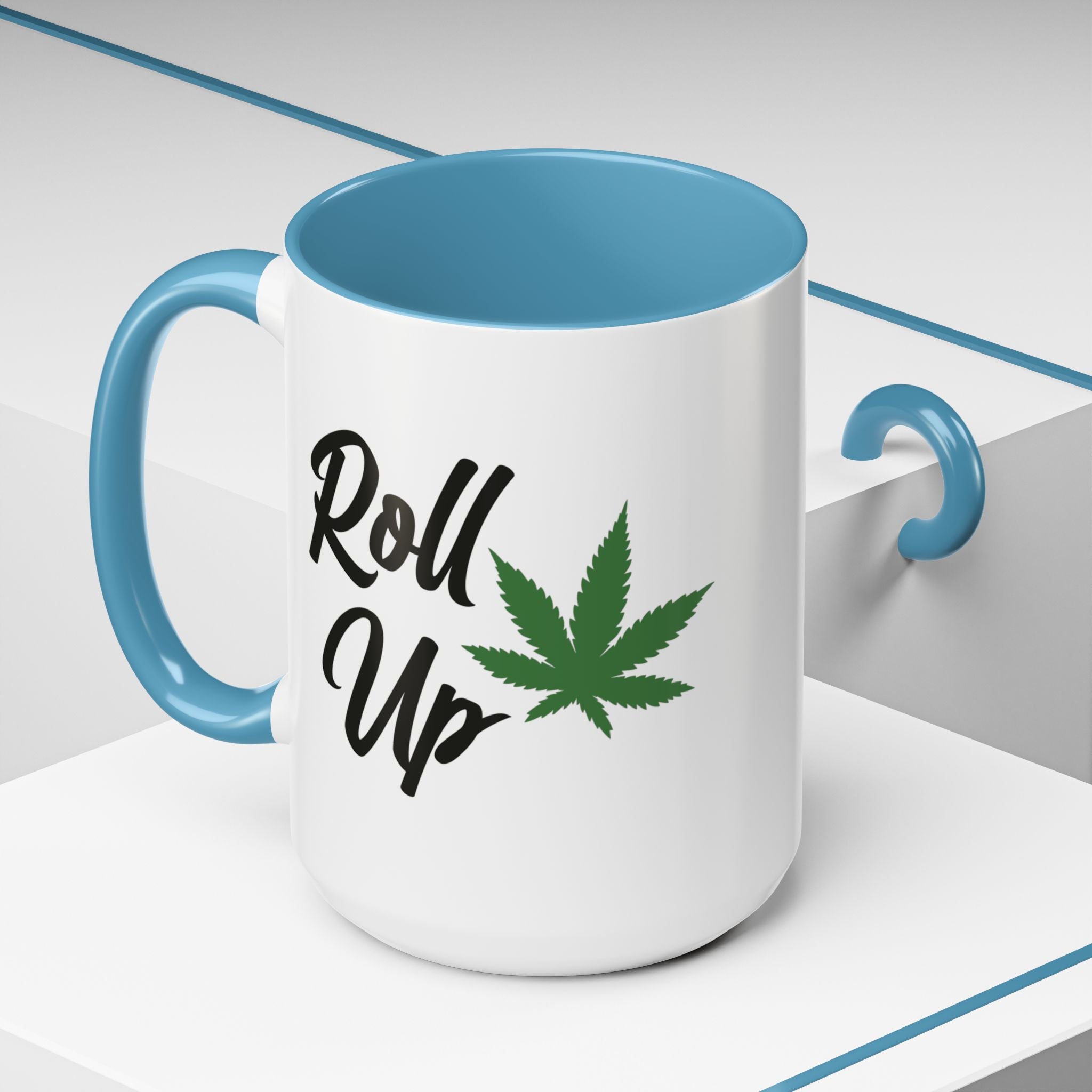 Roll Up Weed Coffee Mug - Saunni Bee - 420 Friendly