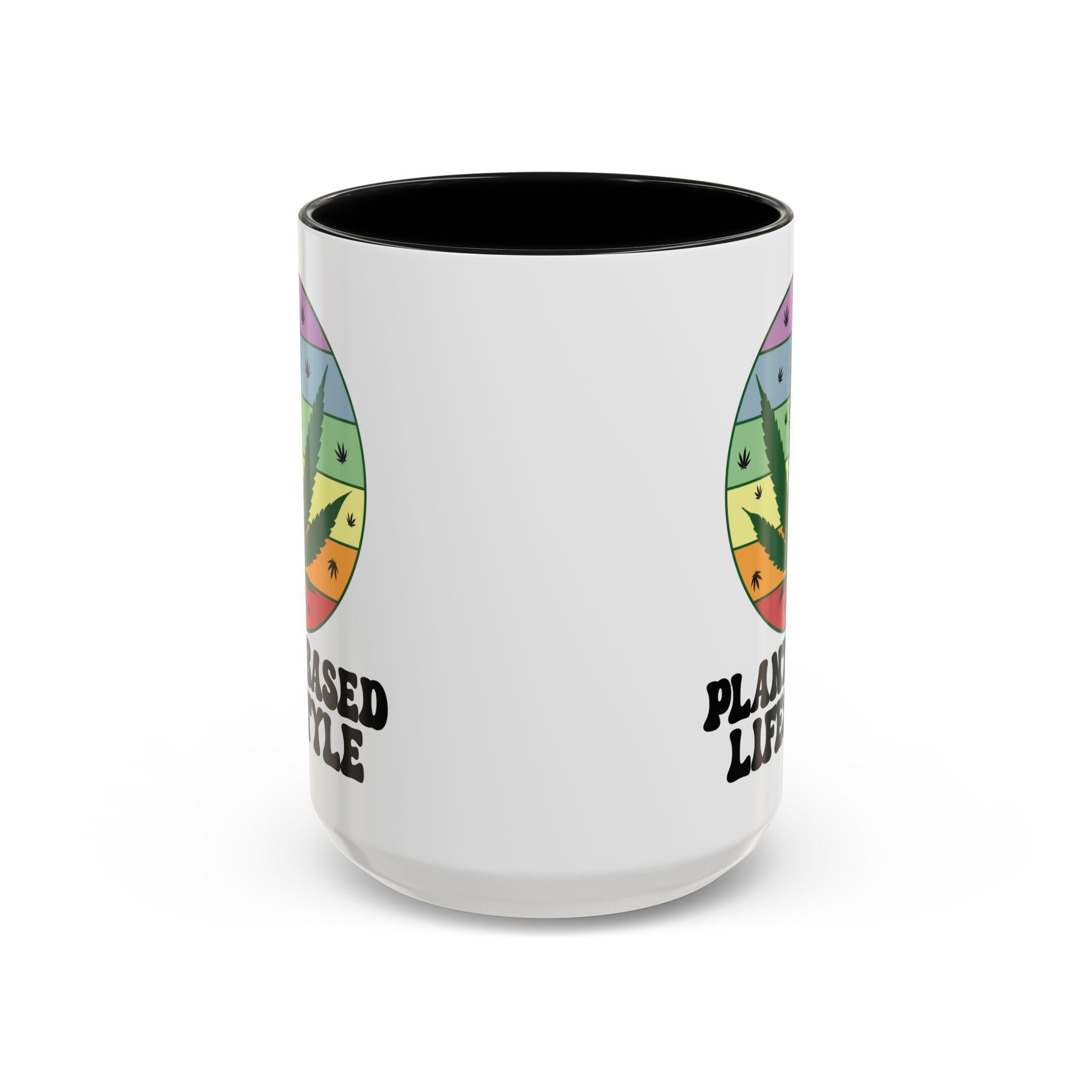 Plant-Based Lifestyle Retro Weed Pun Mug