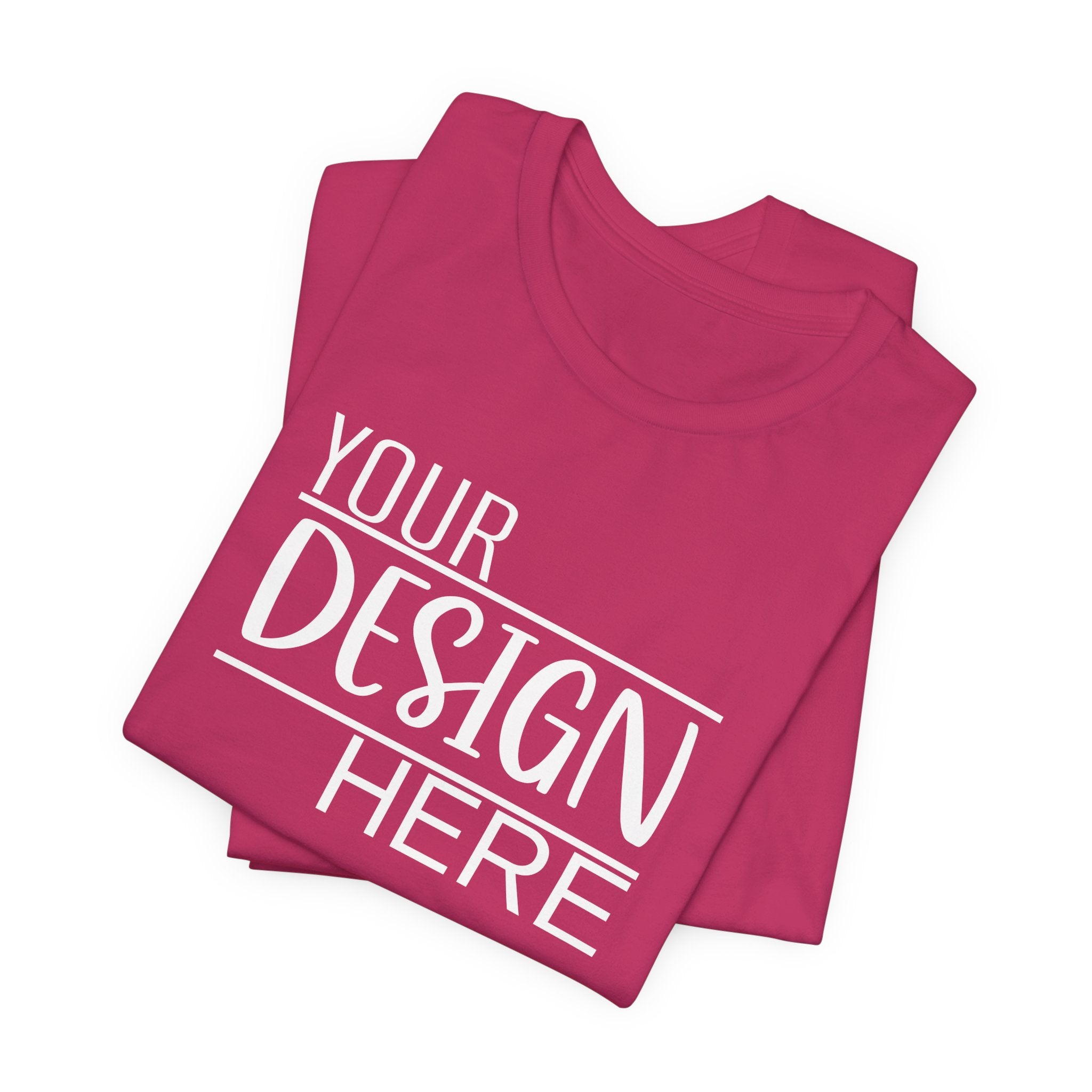 Classic 'Your Design Here' Short Sleeve Tee