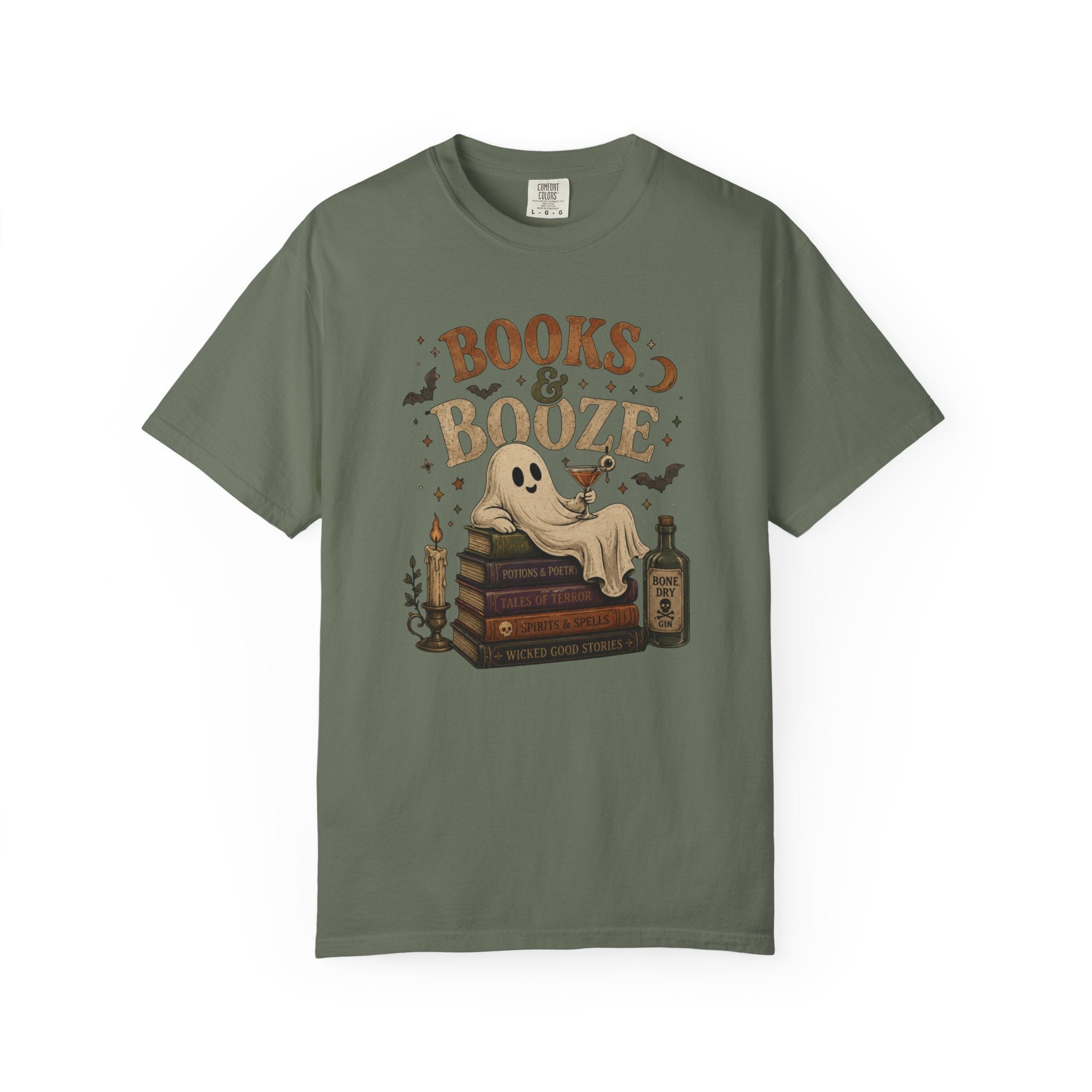 Books & Booze Halloween Shirt