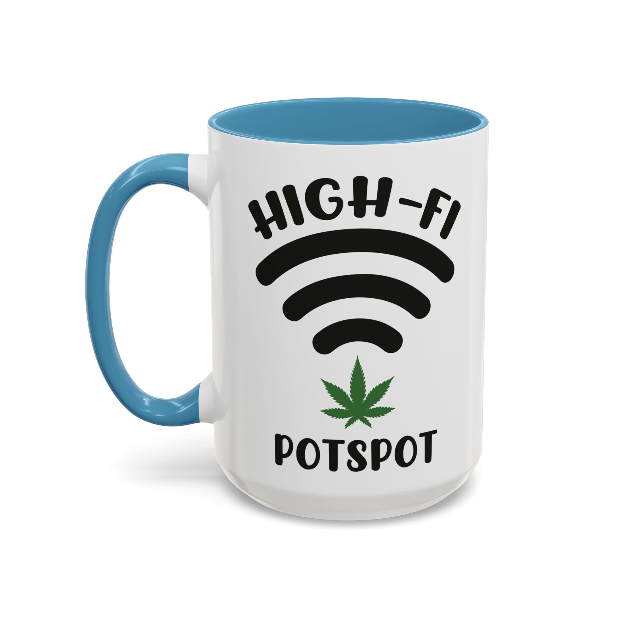 High - Fi Potspot 420 - Friendly Pun Gift Mug - Saunni Bee - Mug