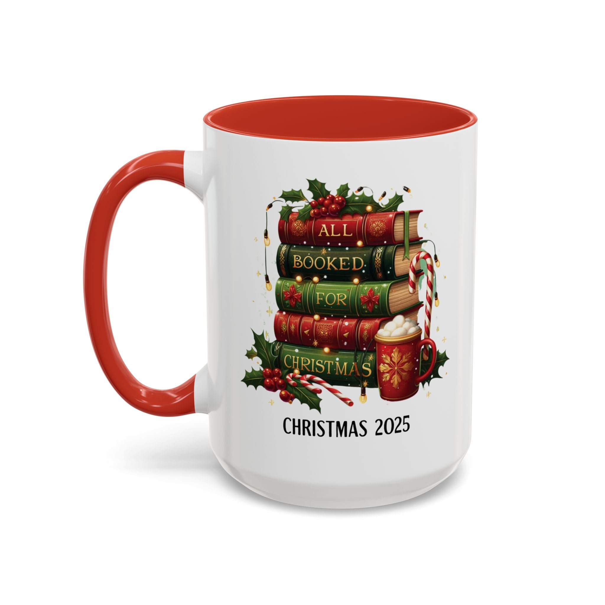 All Booked for Christmas Mug – Christmas 2025 Edition - Saunni Bee - Christmas