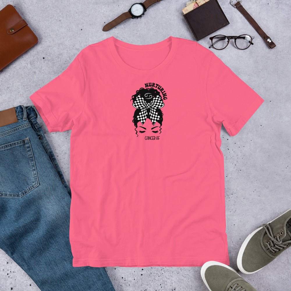 Aries AF Unisex T-Shirt – Personalizable Zodiac Gift Idea - Saunni Bee - Zodiac