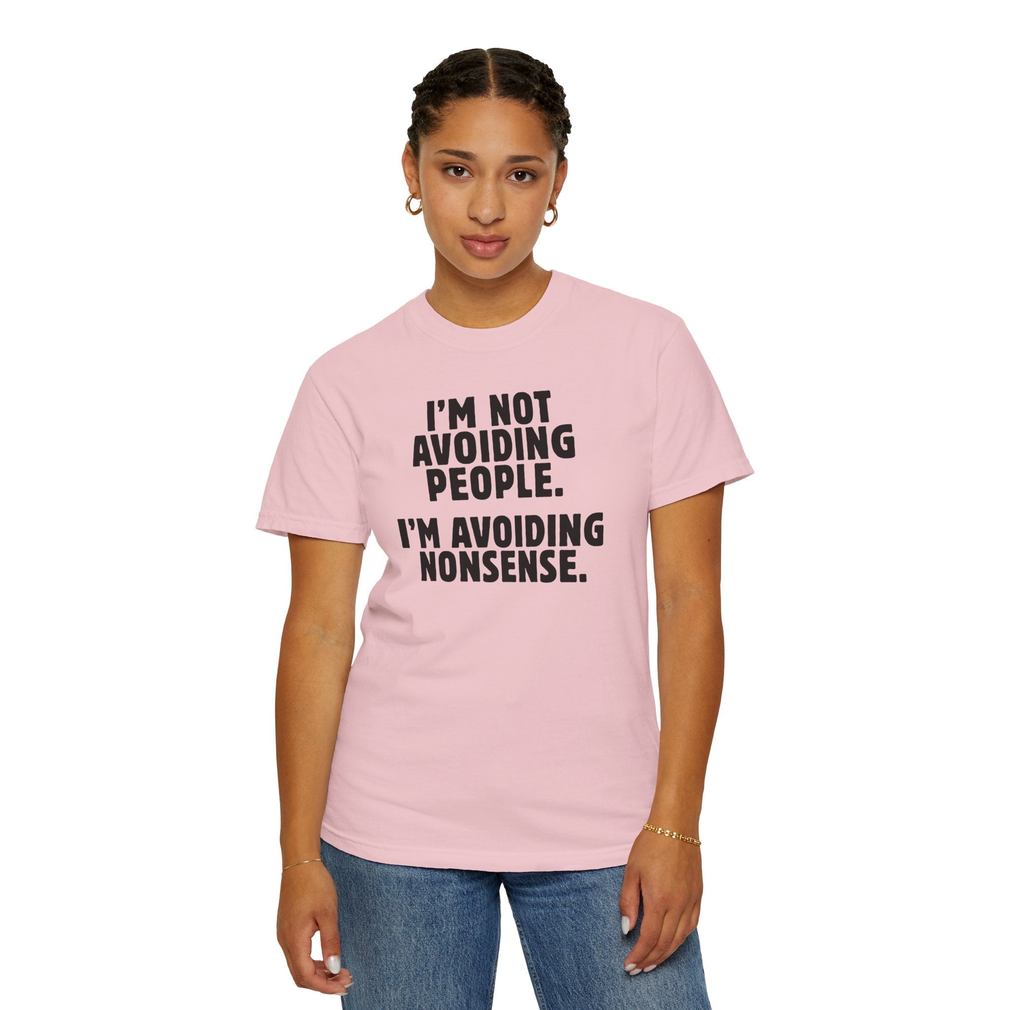 Avoiding Nonsense Tee - Saunni Bee - Dry Humor