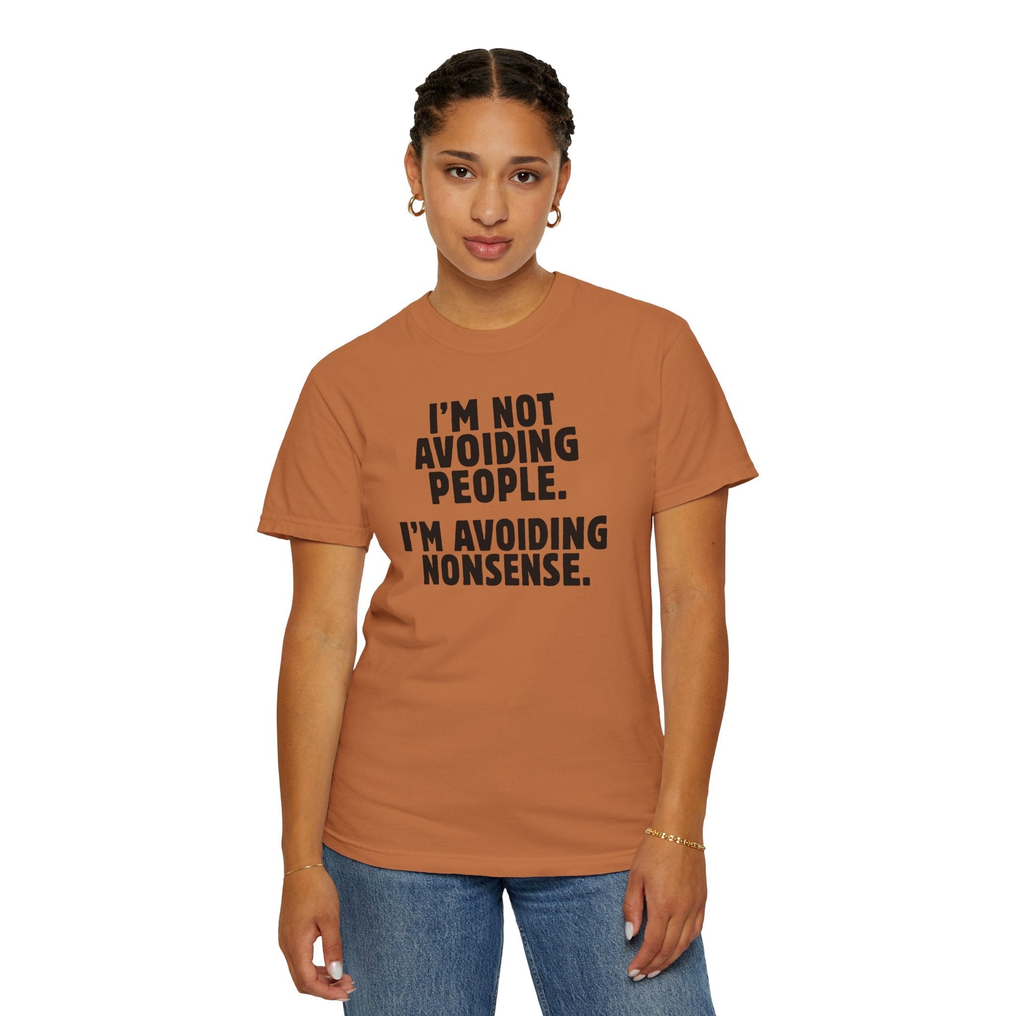 Avoiding Nonsense Tee - Saunni Bee - Dry Humor