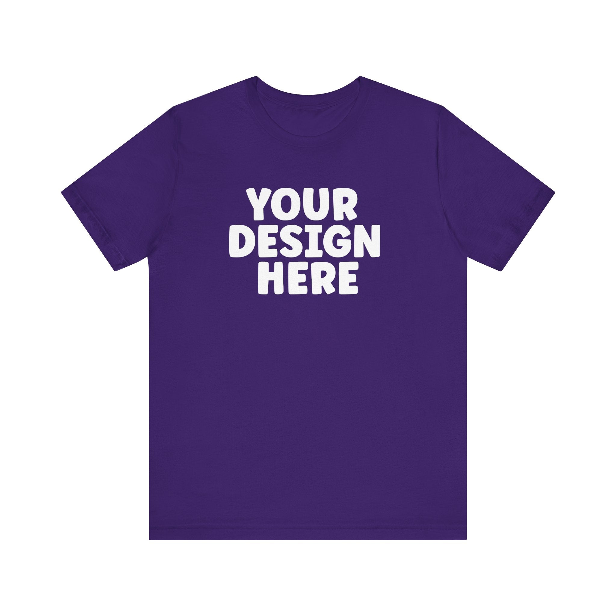 Custom Bella + Canvas 3001 Unisex Jersey Tee - Saunni Bee - Custom Tshirt