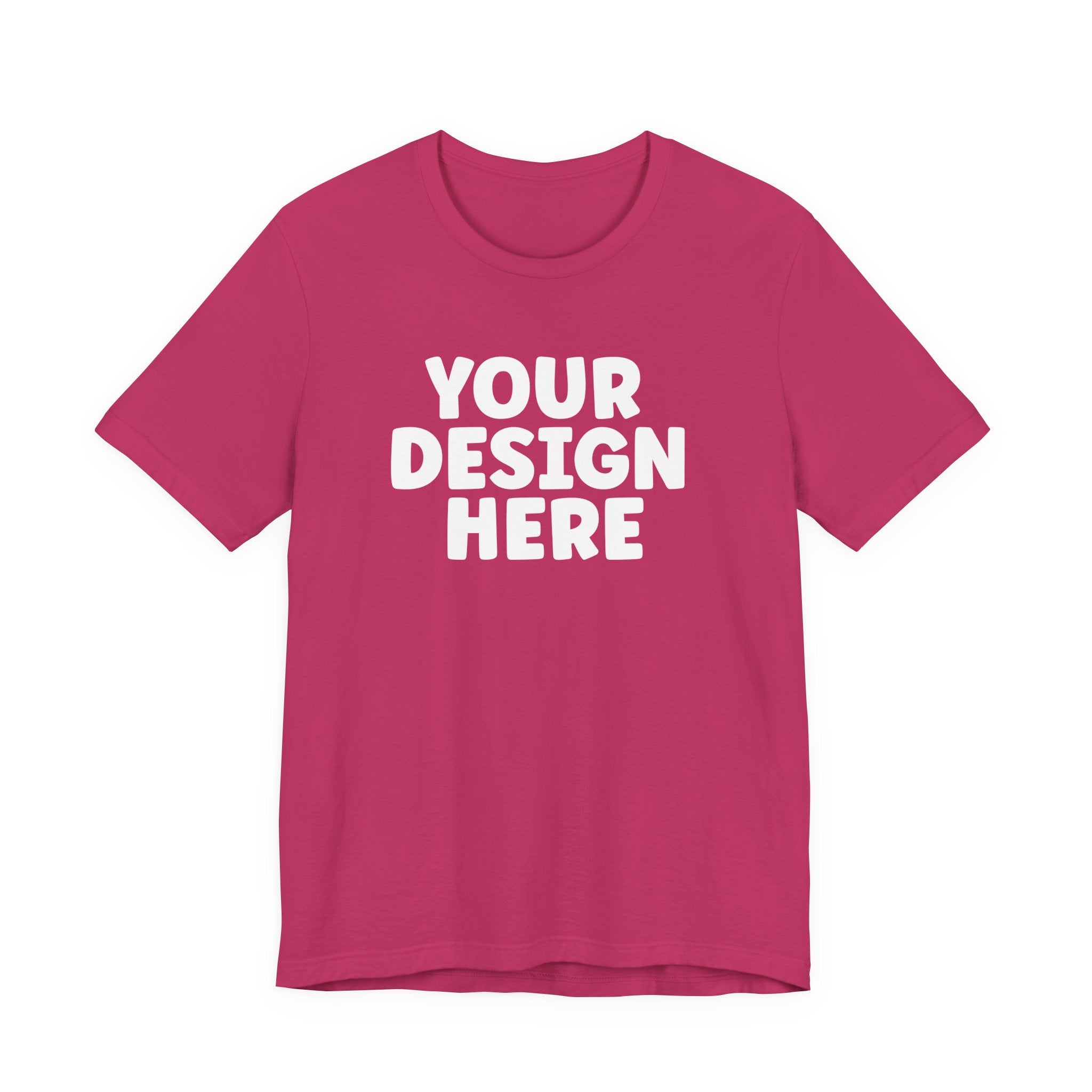 Custom Bella + Canvas 3001 Unisex Jersey Tee - Saunni Bee - Custom Tshirt