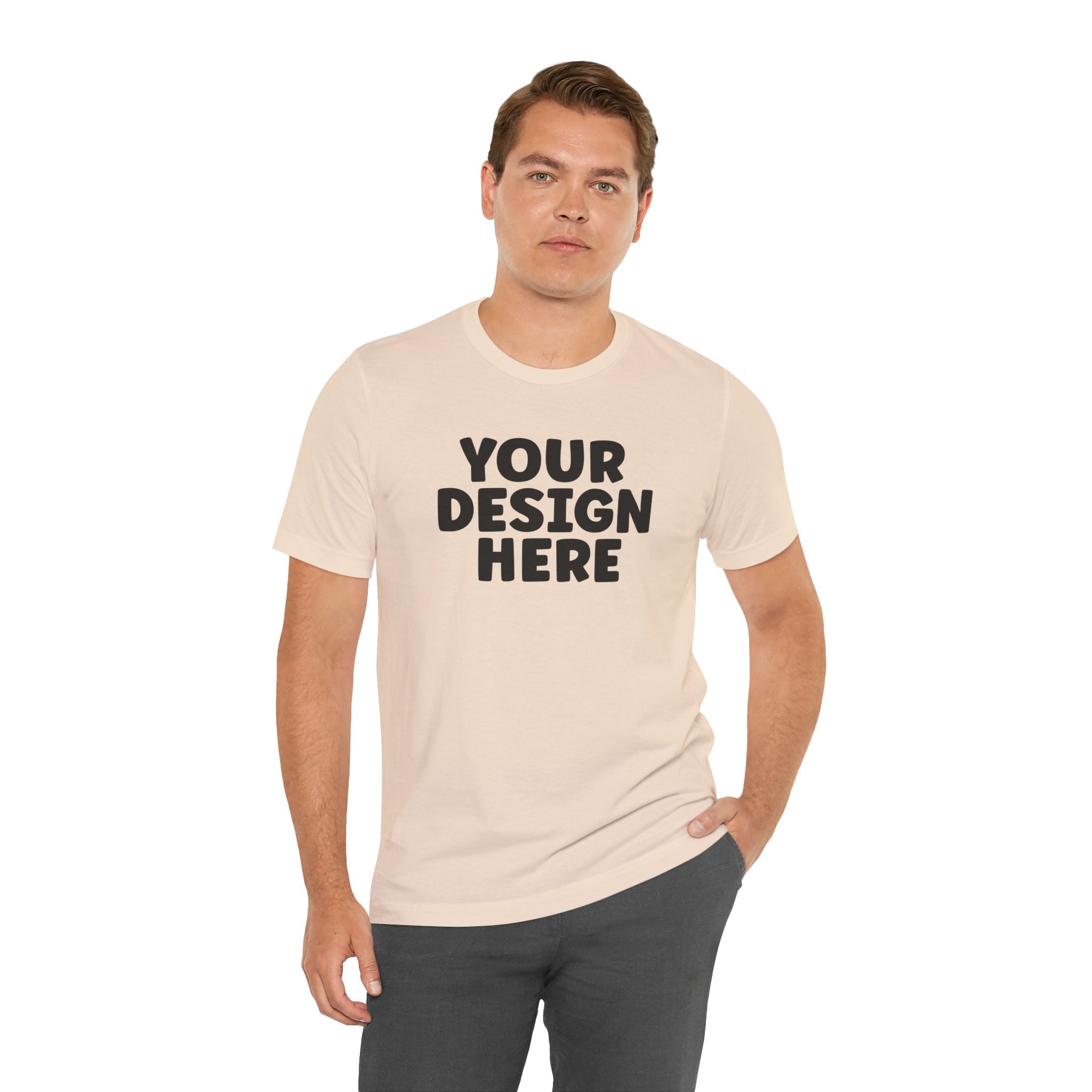 Custom Bella + Canvas 3001 Unisex Jersey Tee - Saunni Bee - Custom Tshirt