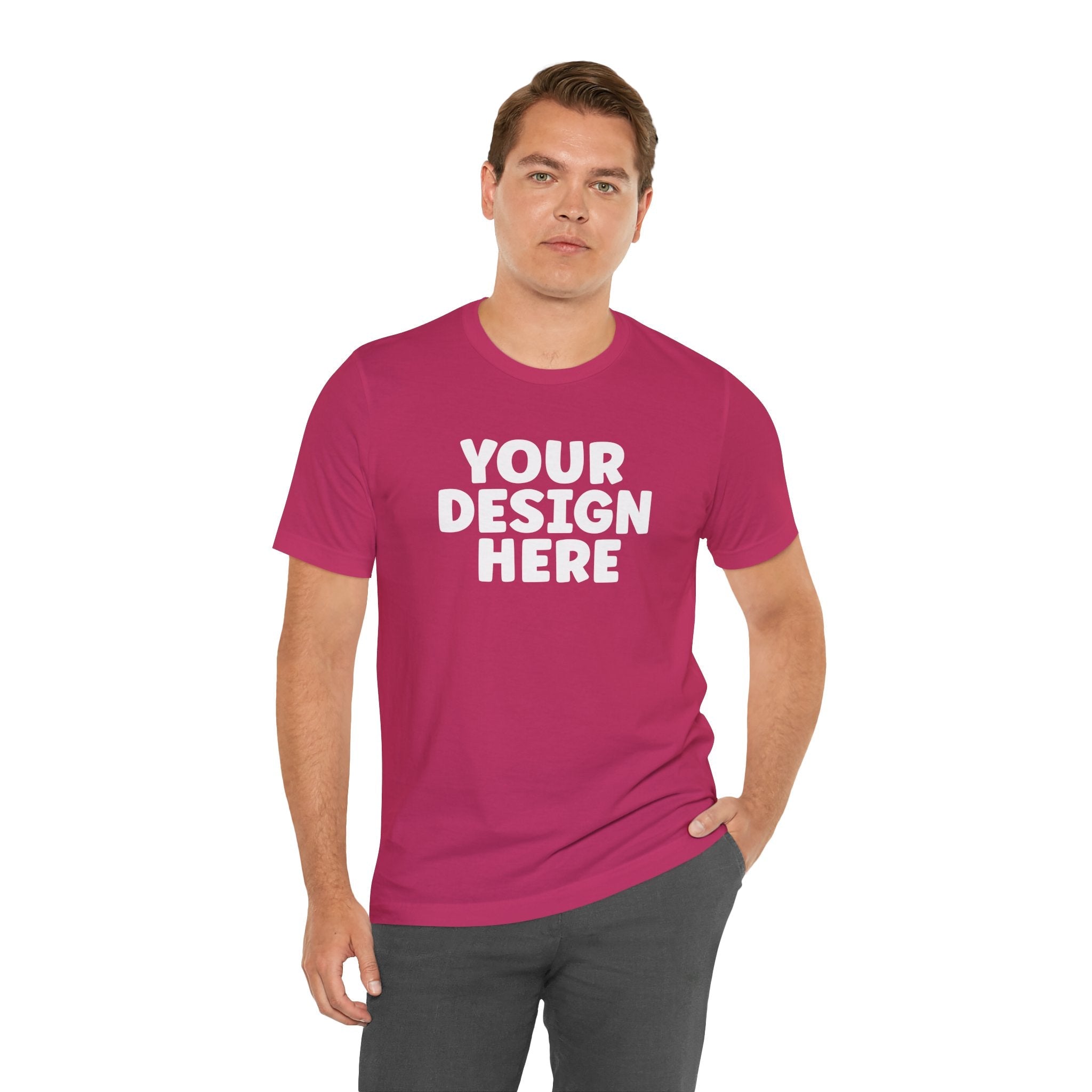 Custom Bella + Canvas 3001 Unisex Jersey Tee - Saunni Bee - Custom Tshirt