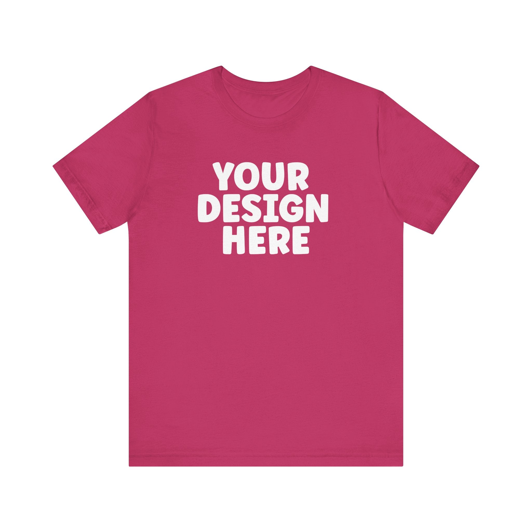 Custom Bella + Canvas 3001 Unisex Jersey Tee - Saunni Bee - Custom Tshirt
