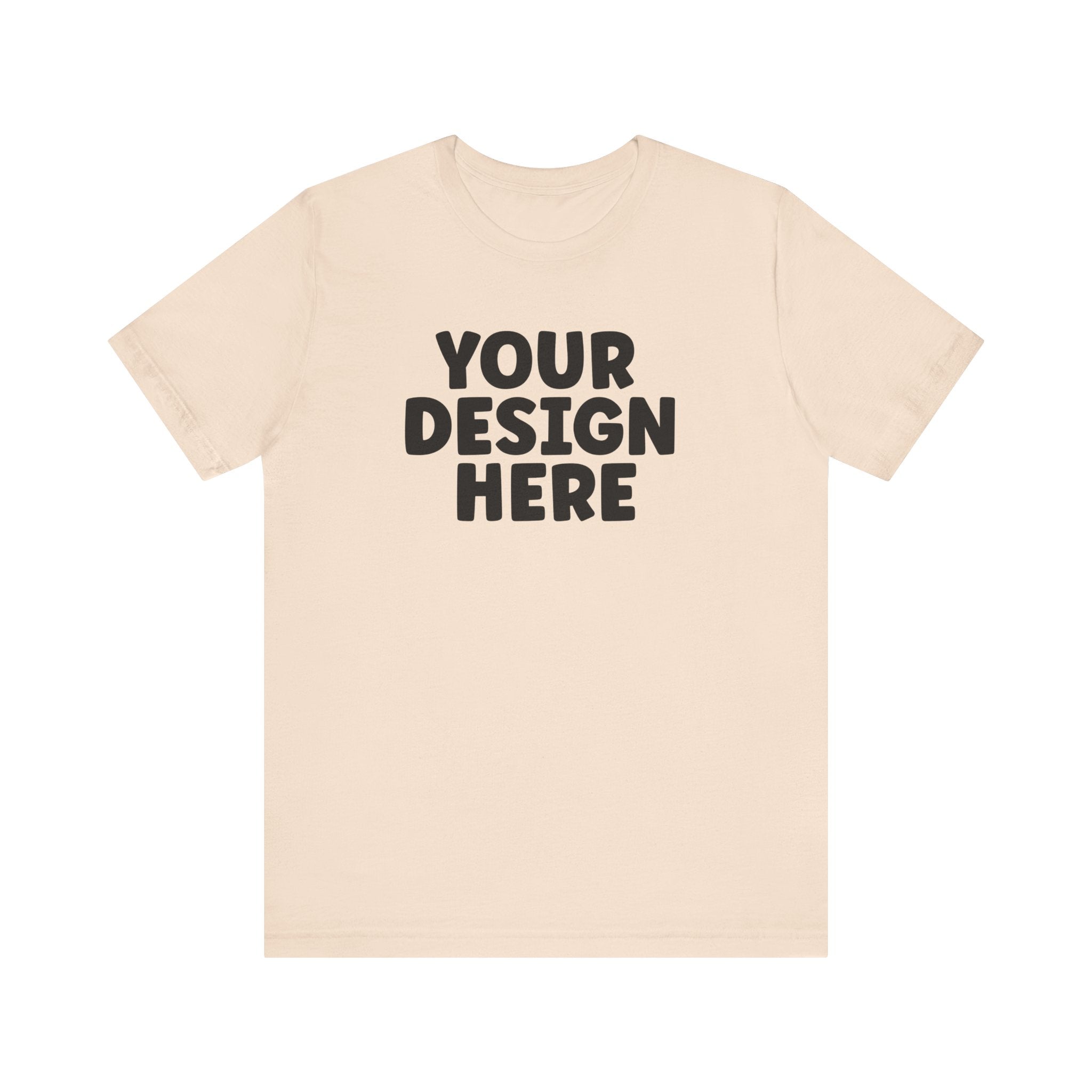 Custom Bella + Canvas 3001 Unisex Jersey Tee - Saunni Bee - Custom Tshirt