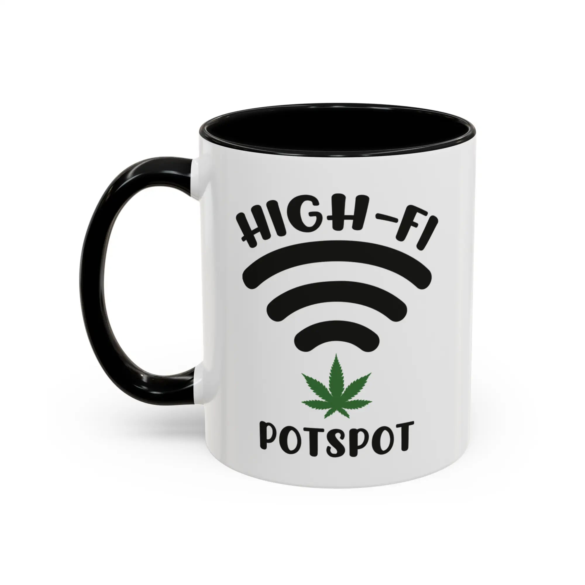 High-Fi Potspot 420-Friendly Pun Gift Mug