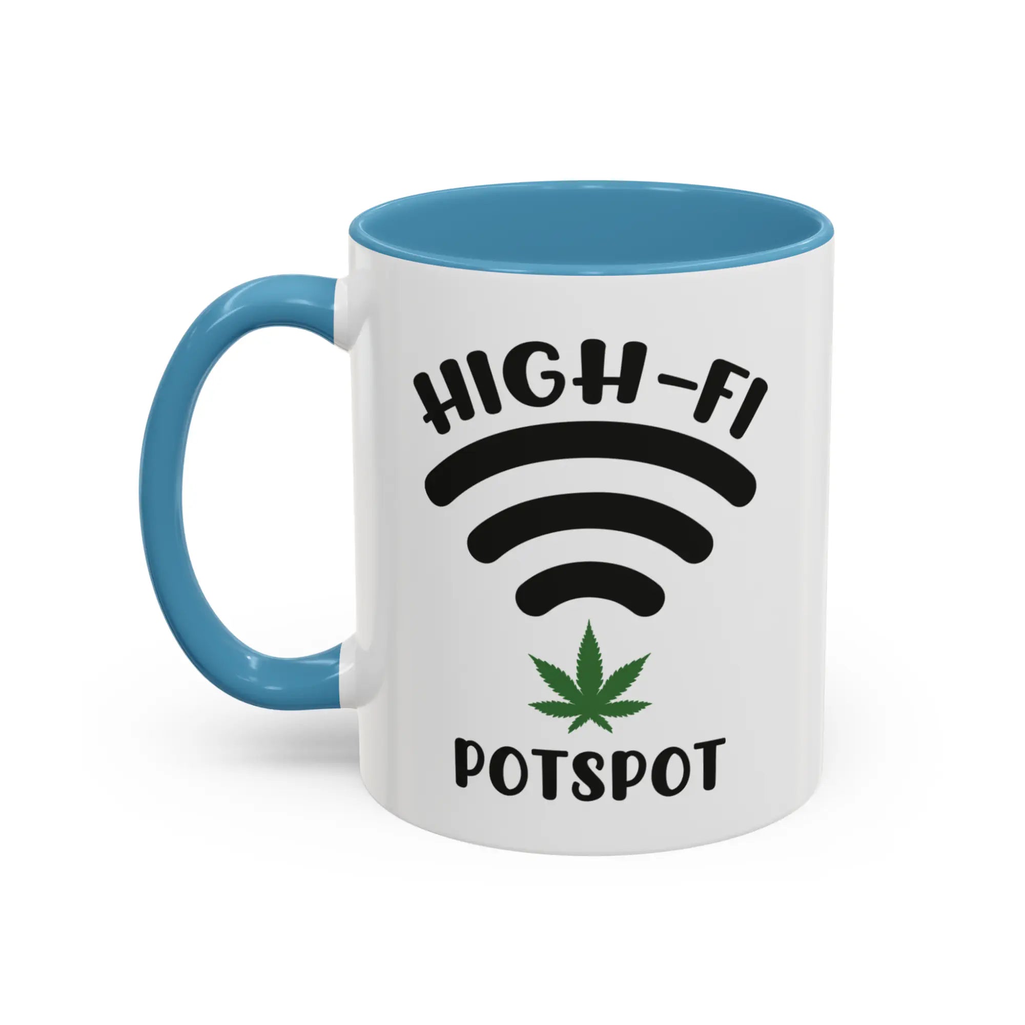 High-Fi Potspot 420-Friendly Pun Gift Mug