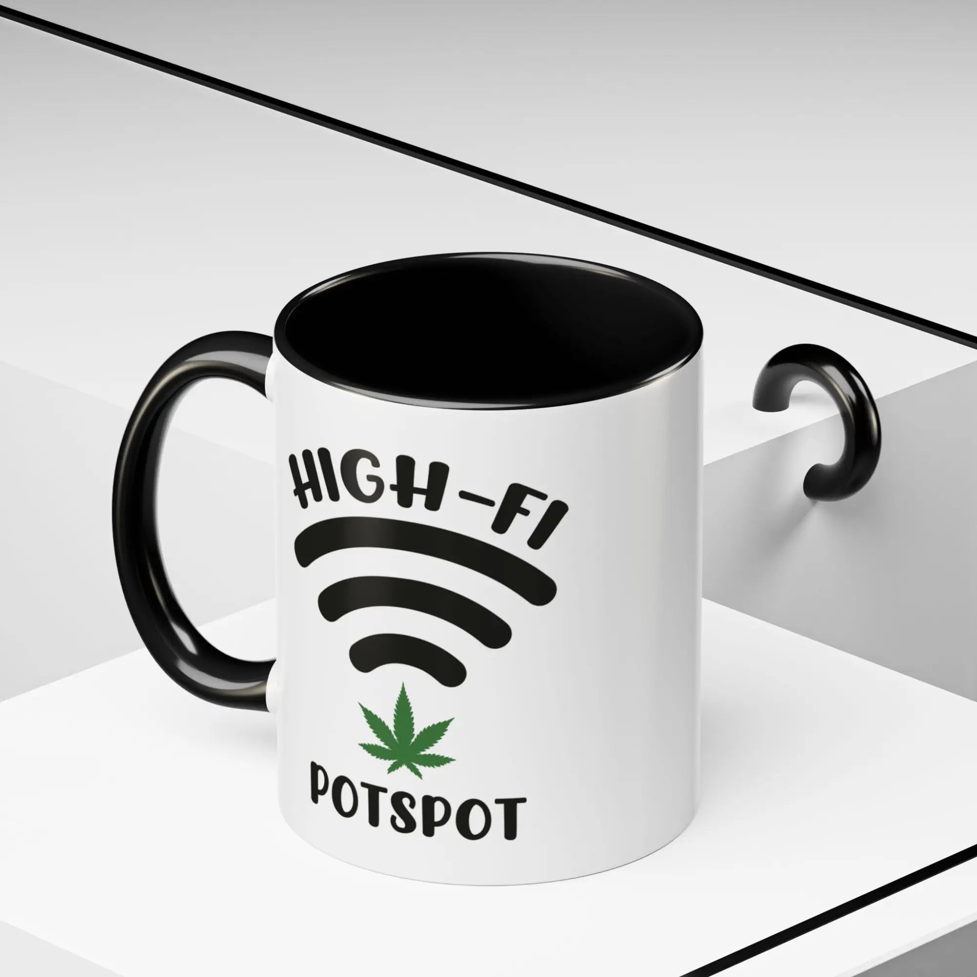 High-Fi Potspot 420-Friendly Pun Gift Mug