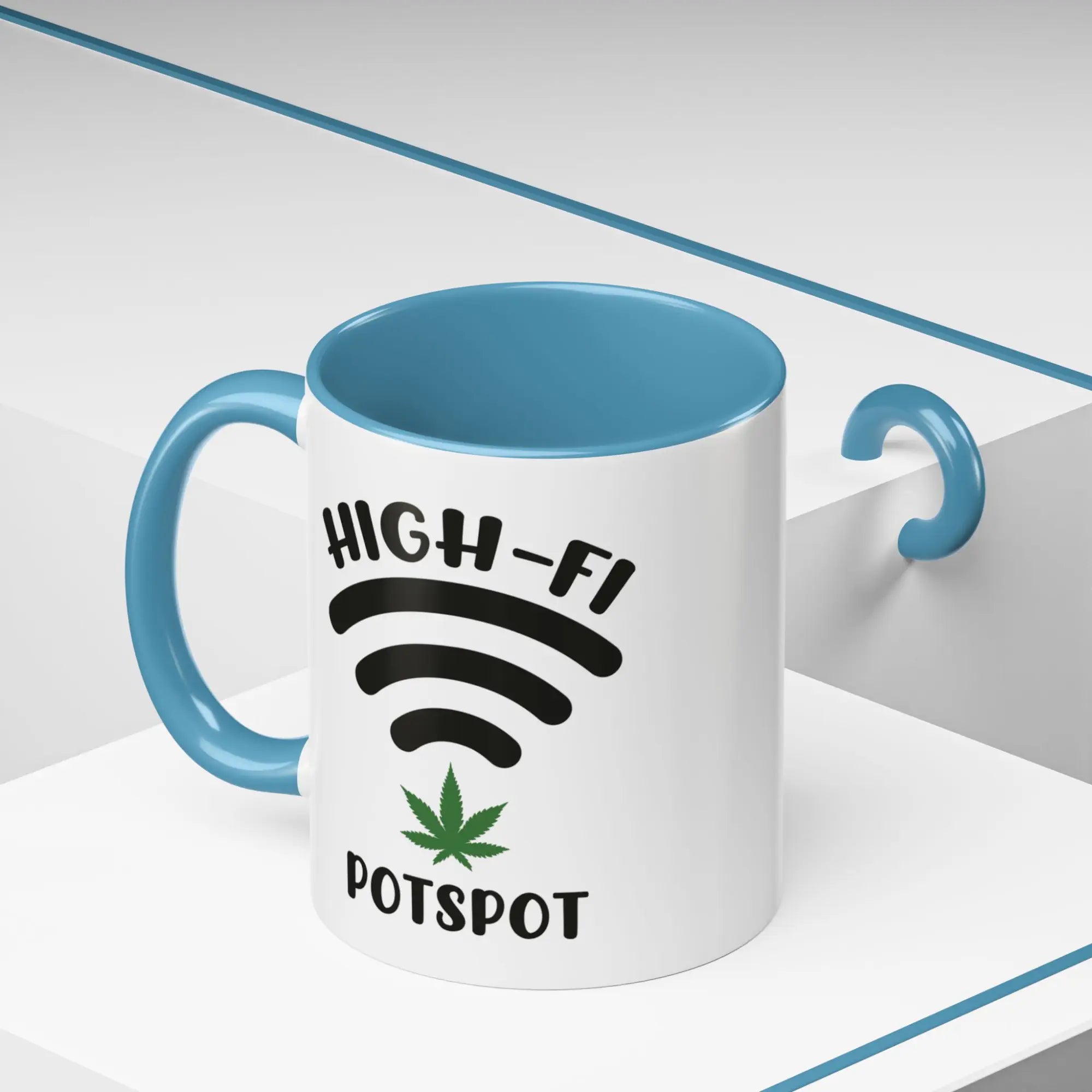 High-Fi Potspot 420-Friendly Pun Gift Mug