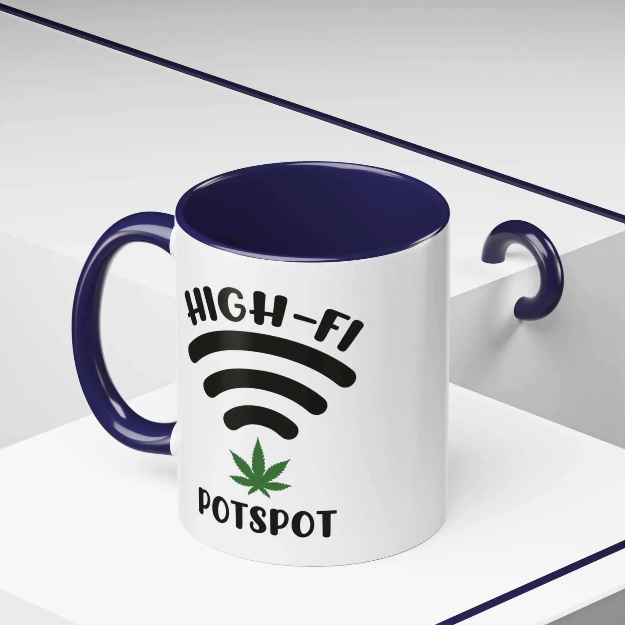 High-Fi Potspot 420-Friendly Pun Gift Mug
