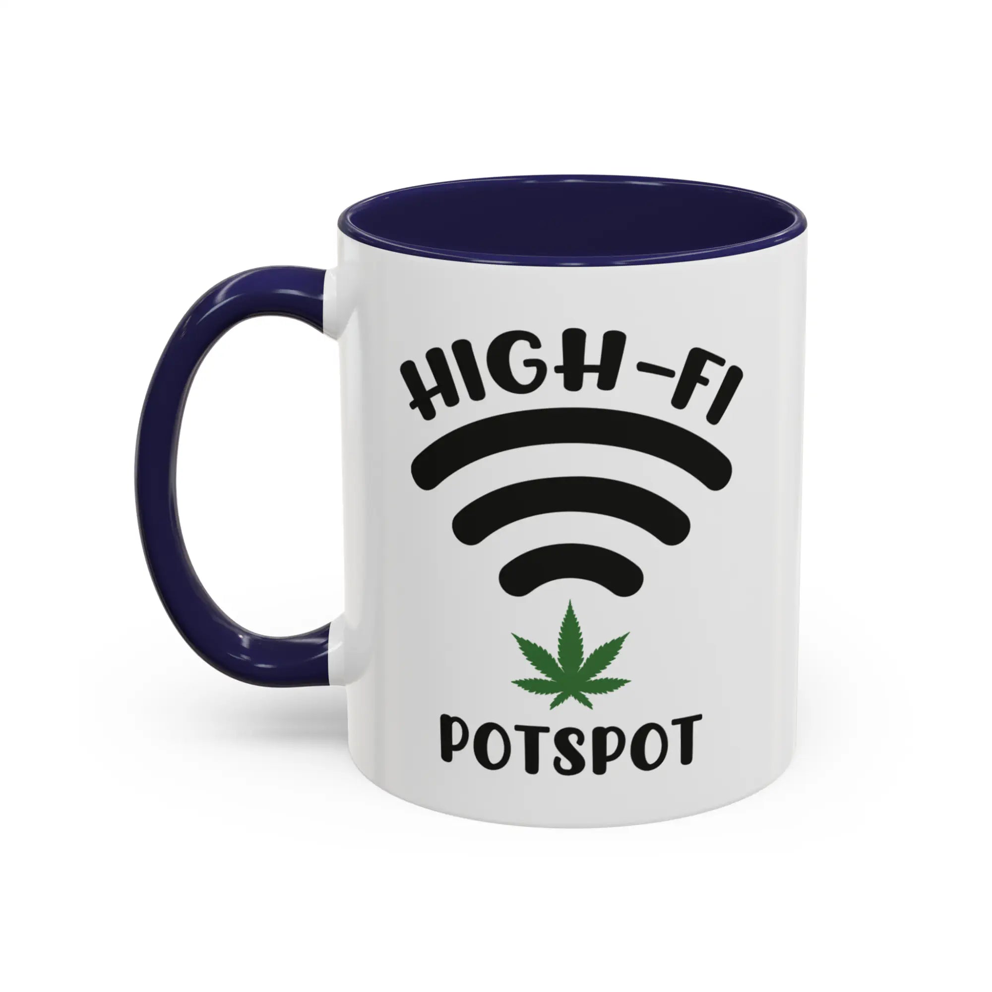 High-Fi Potspot 420-Friendly Pun Gift Mug