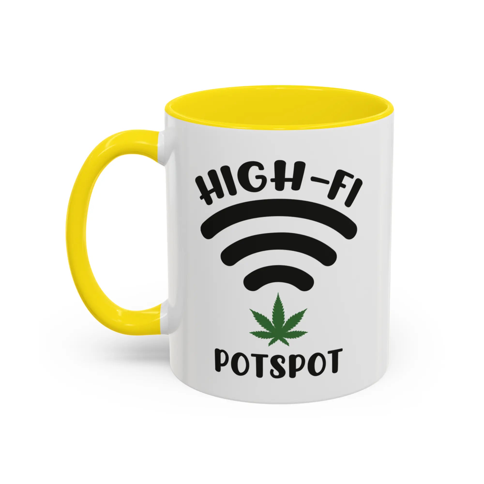 High-Fi Potspot 420-Friendly Pun Gift Mug