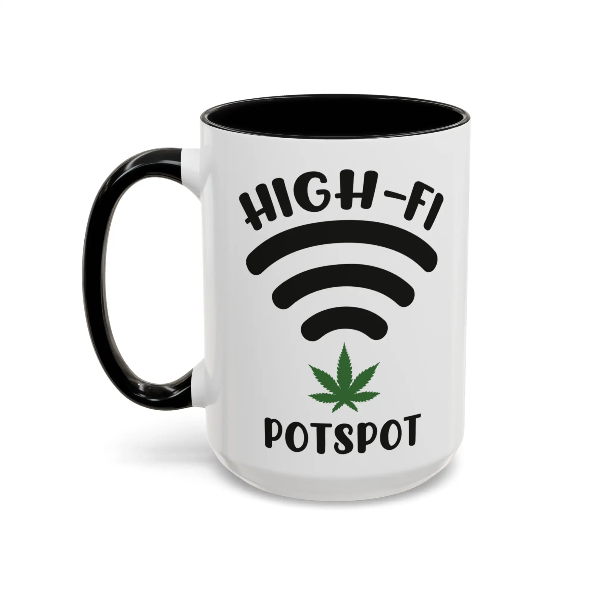 High-Fi Potspot 420-Friendly Pun Gift Mug