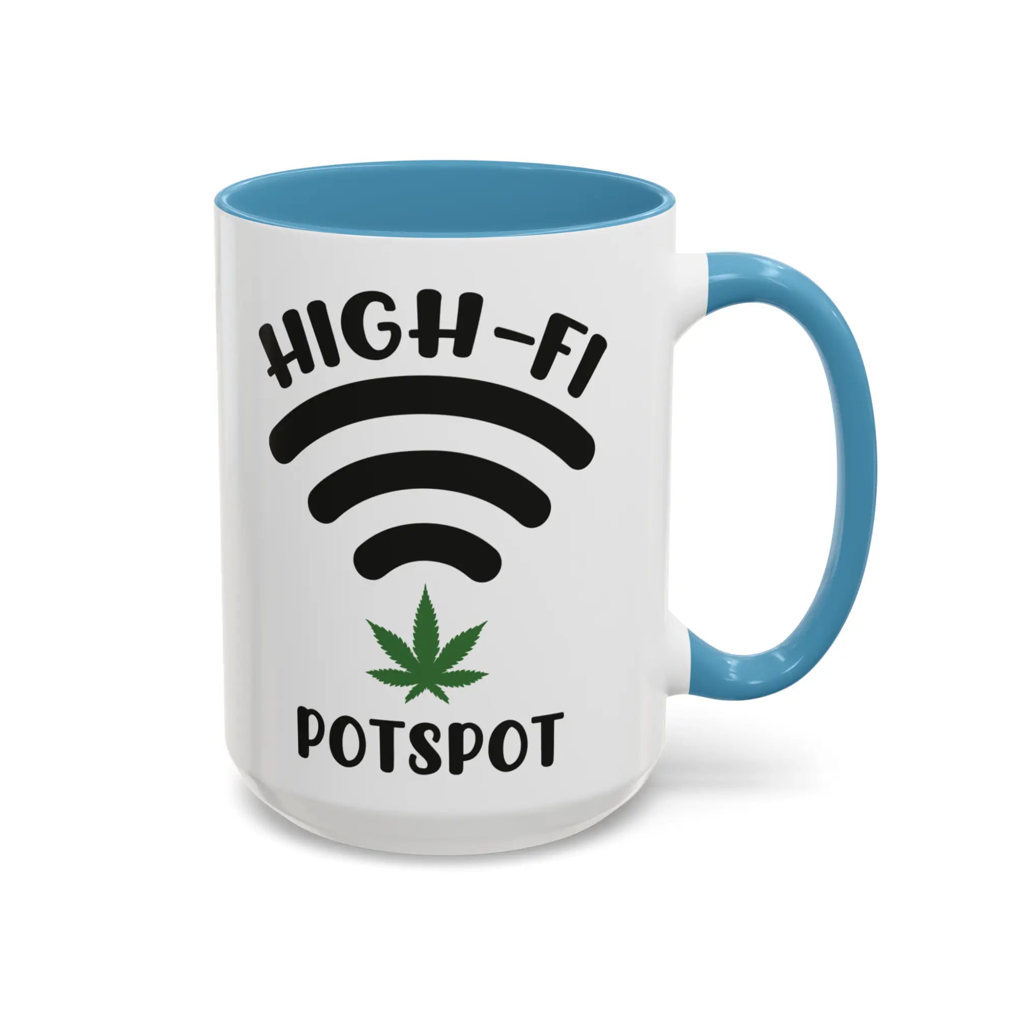 High-Fi Potspot 420-Friendly Pun Gift Mug