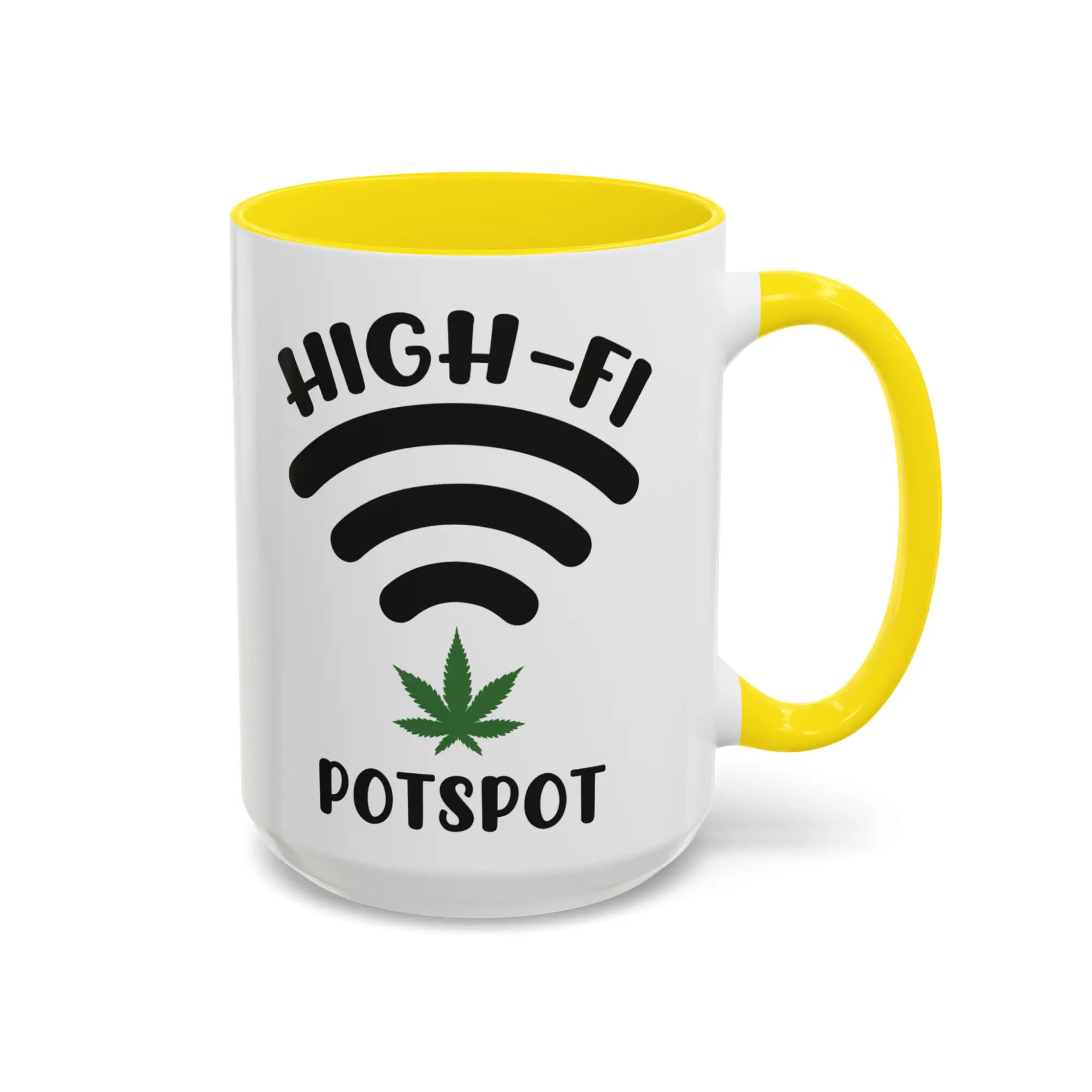 High-Fi Potspot 420-Friendly Pun Gift Mug