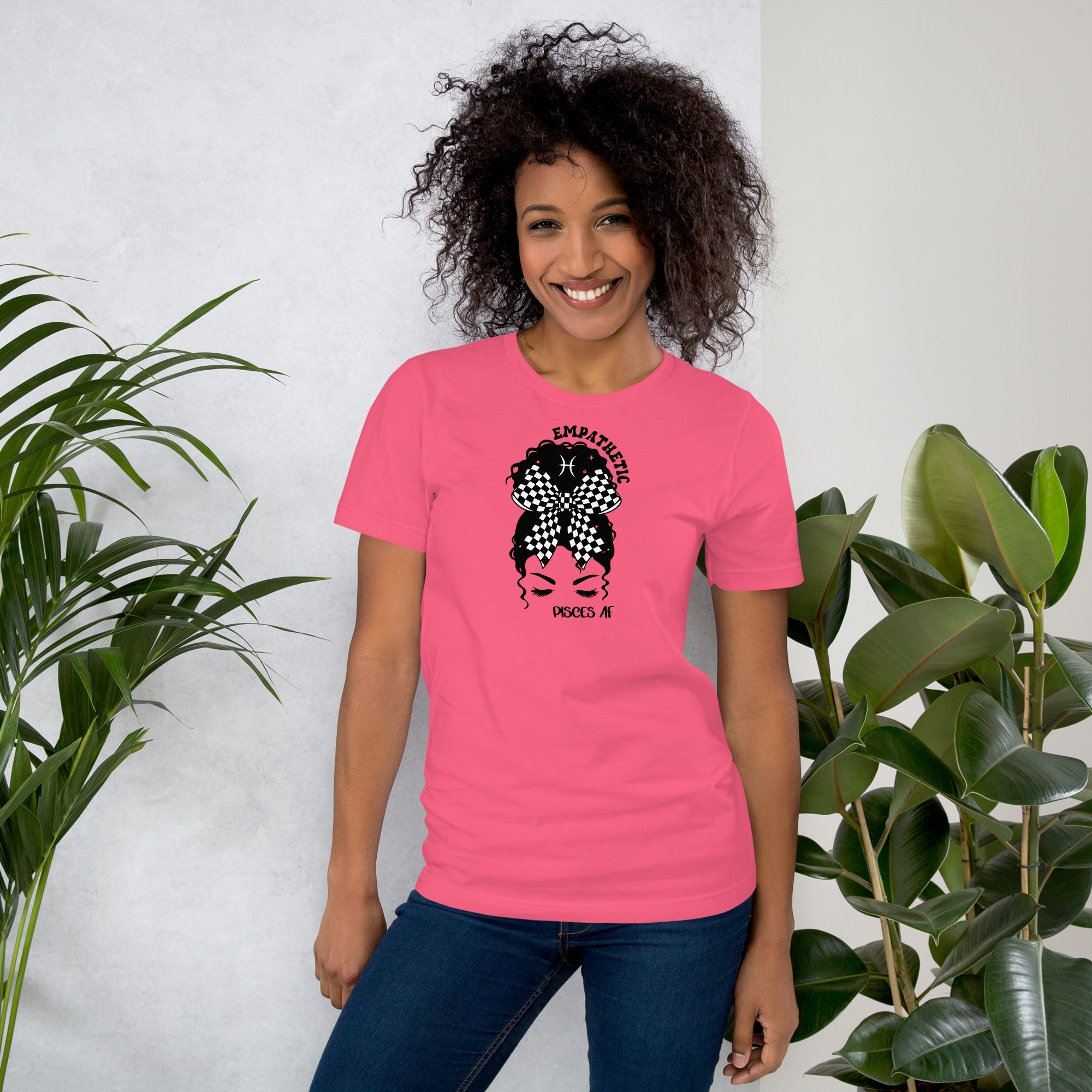 Pisces AF Unisex T-Shirt – Personalizable Zodiac Gift Idea - Saunni Bee - Zodiac