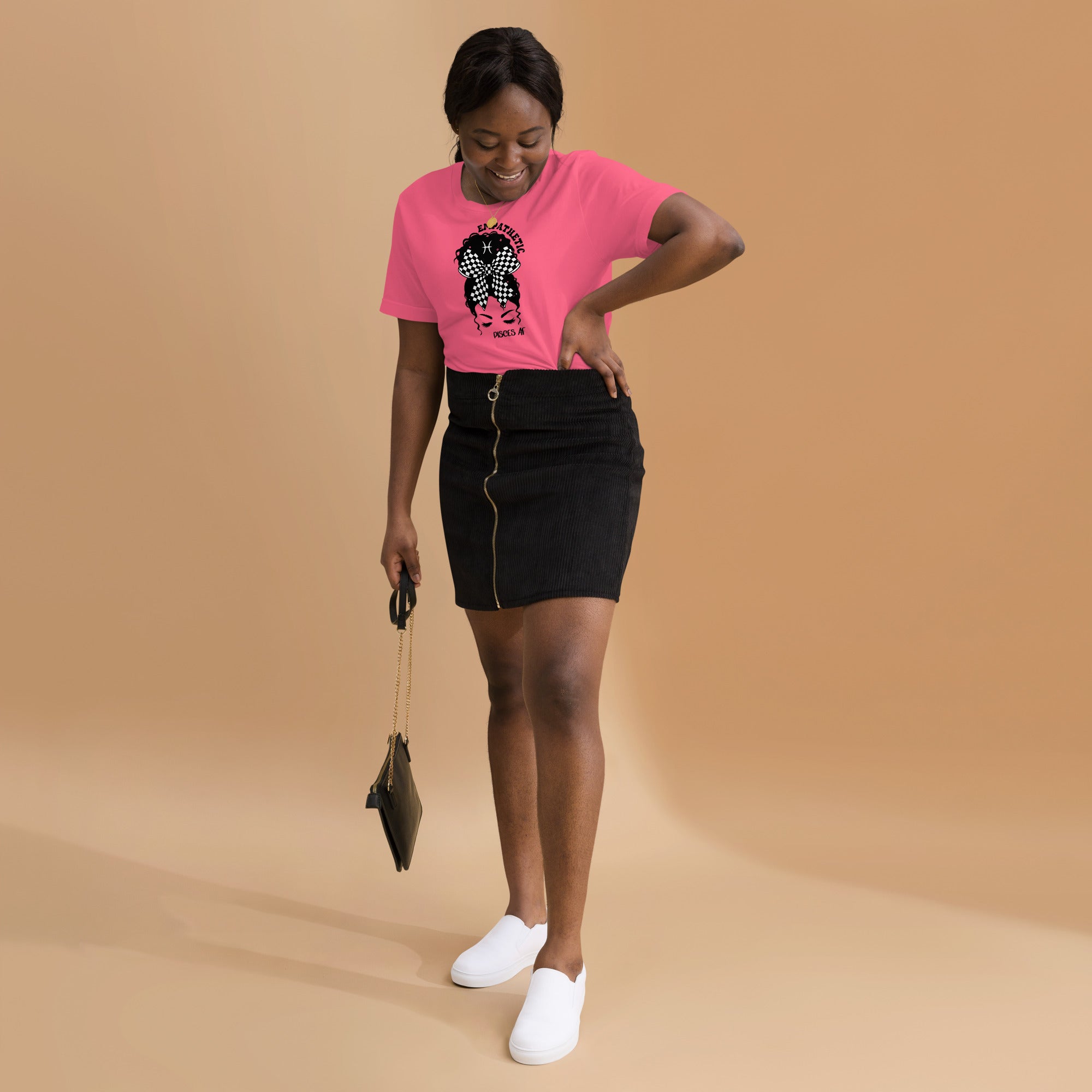Pisces AF Unisex T-Shirt – Personalizable Zodiac Gift Idea - Saunni Bee - Zodiac