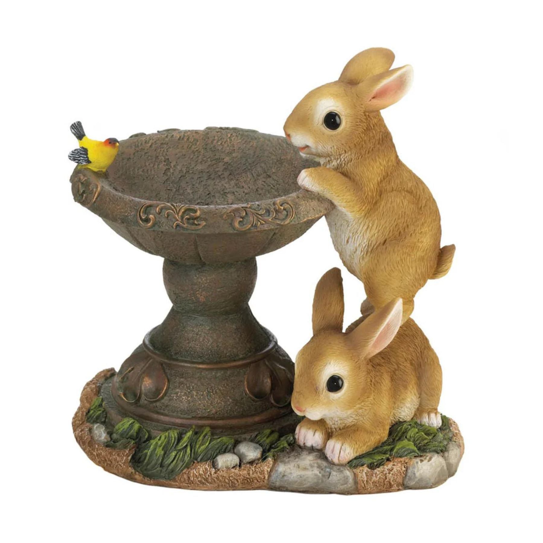 Playful Bunnies Bird Feeder - Saunni Bee - Bird Feeders