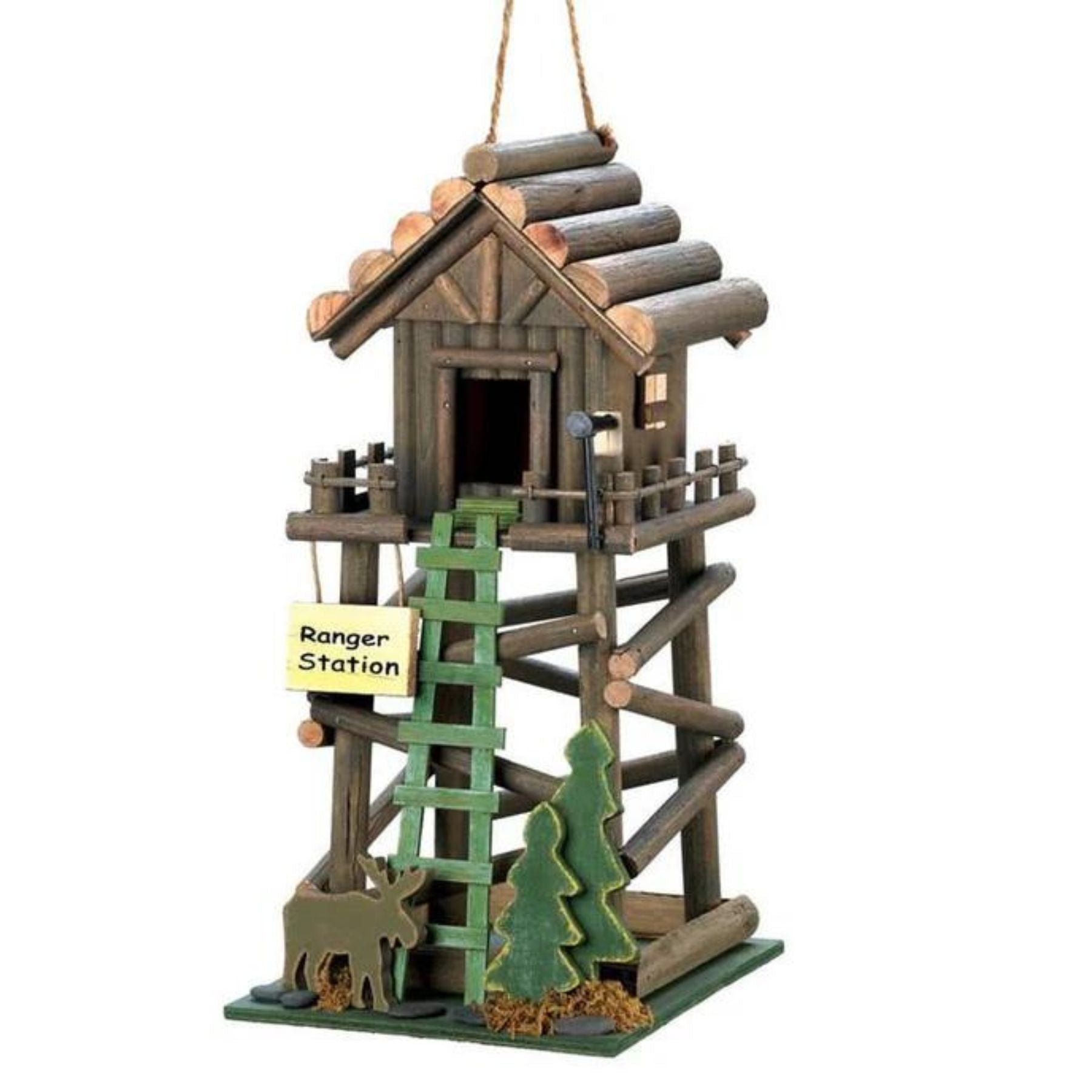 Ranger Station Birdhouse - Saunni Bee - Patio; Lawn & Garden