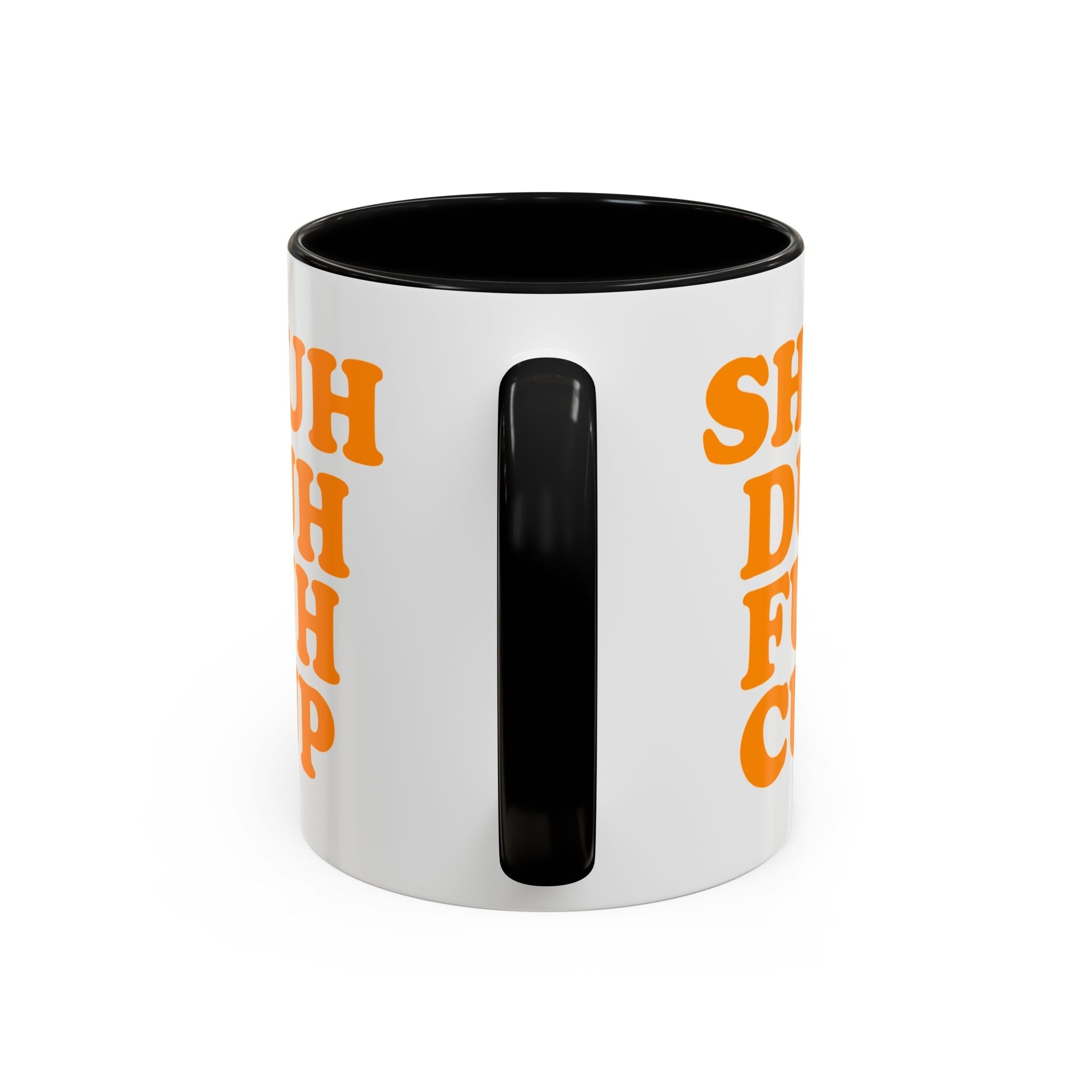 Shuh Duh Fuh Cup Mug, Orange - Saunni Bee - Mug