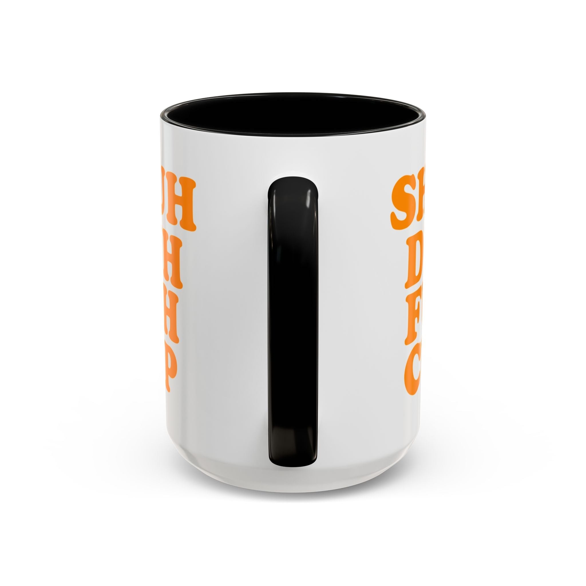 Shuh Duh Fuh Cup Mug, Orange - Saunni Bee - Mug